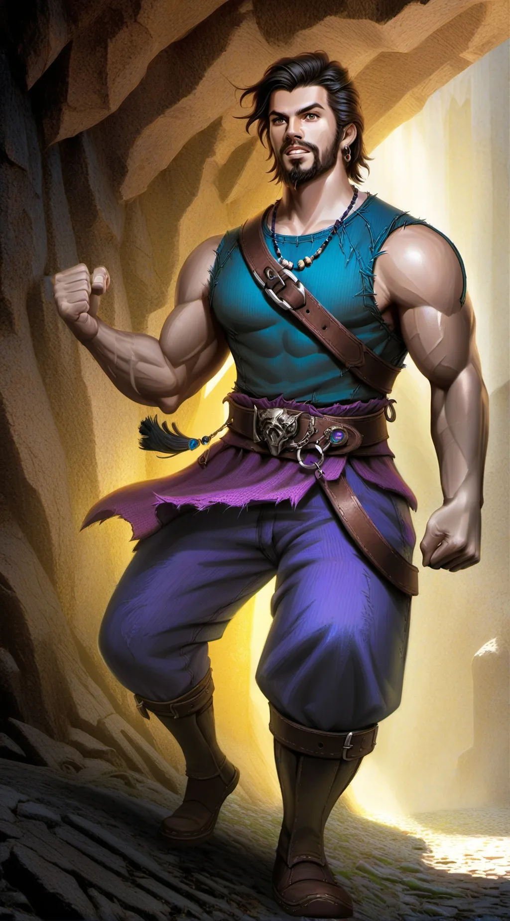 ai character: Minecraft background