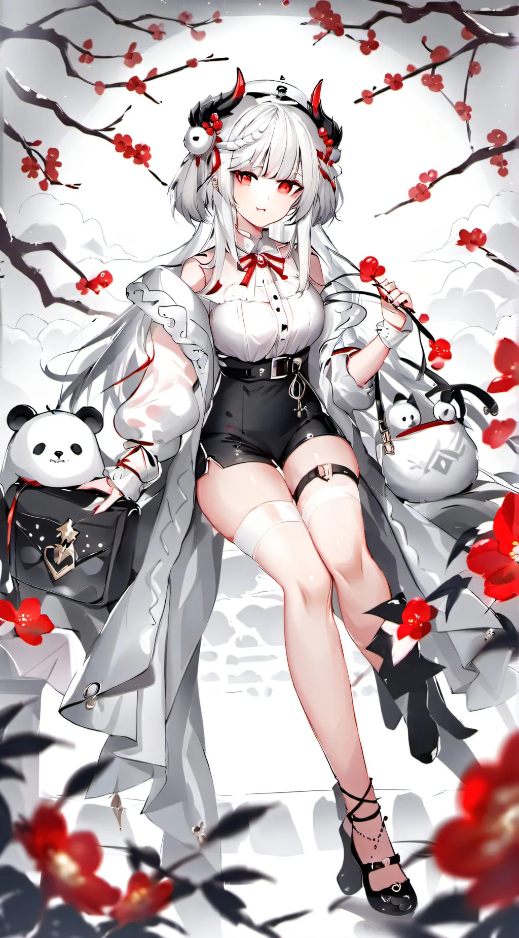 ai character: Мейка background