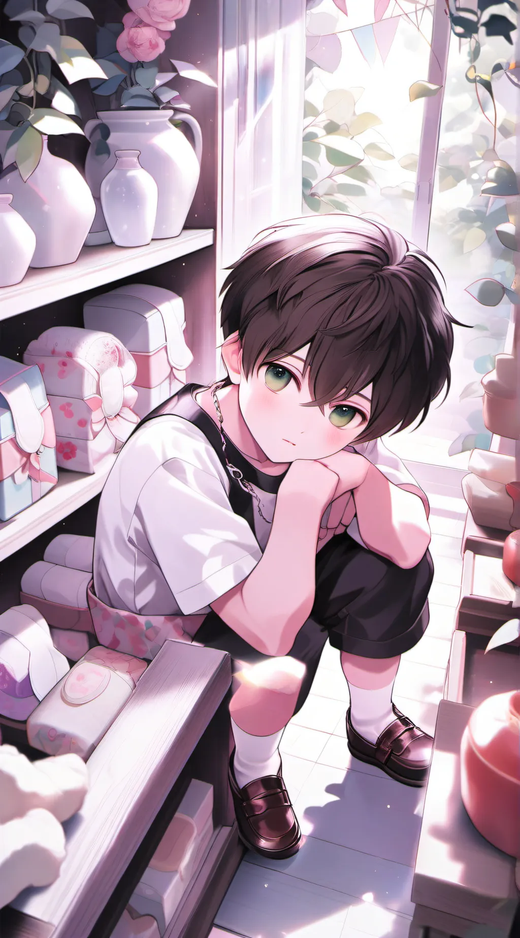 ai character: u diaper background