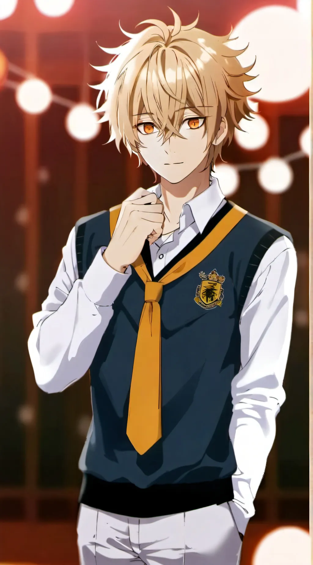 ai character: Lowell Moon background