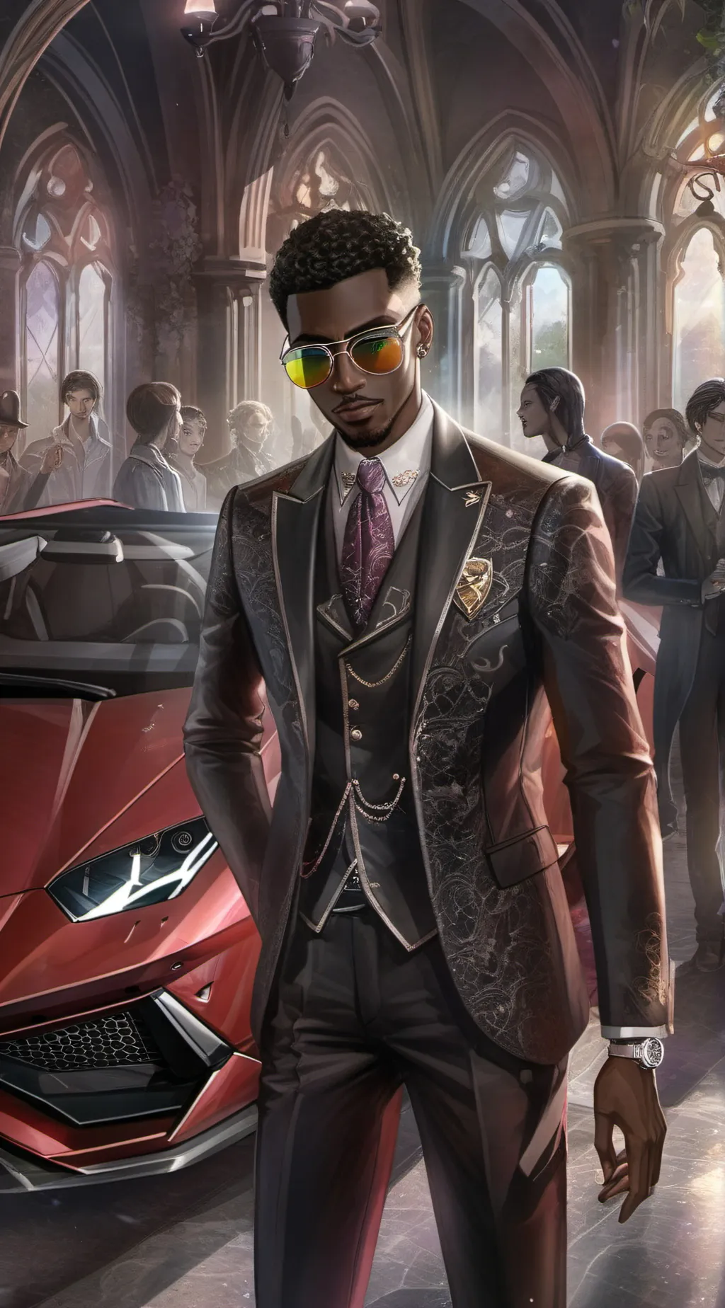 ai character: Dominic background