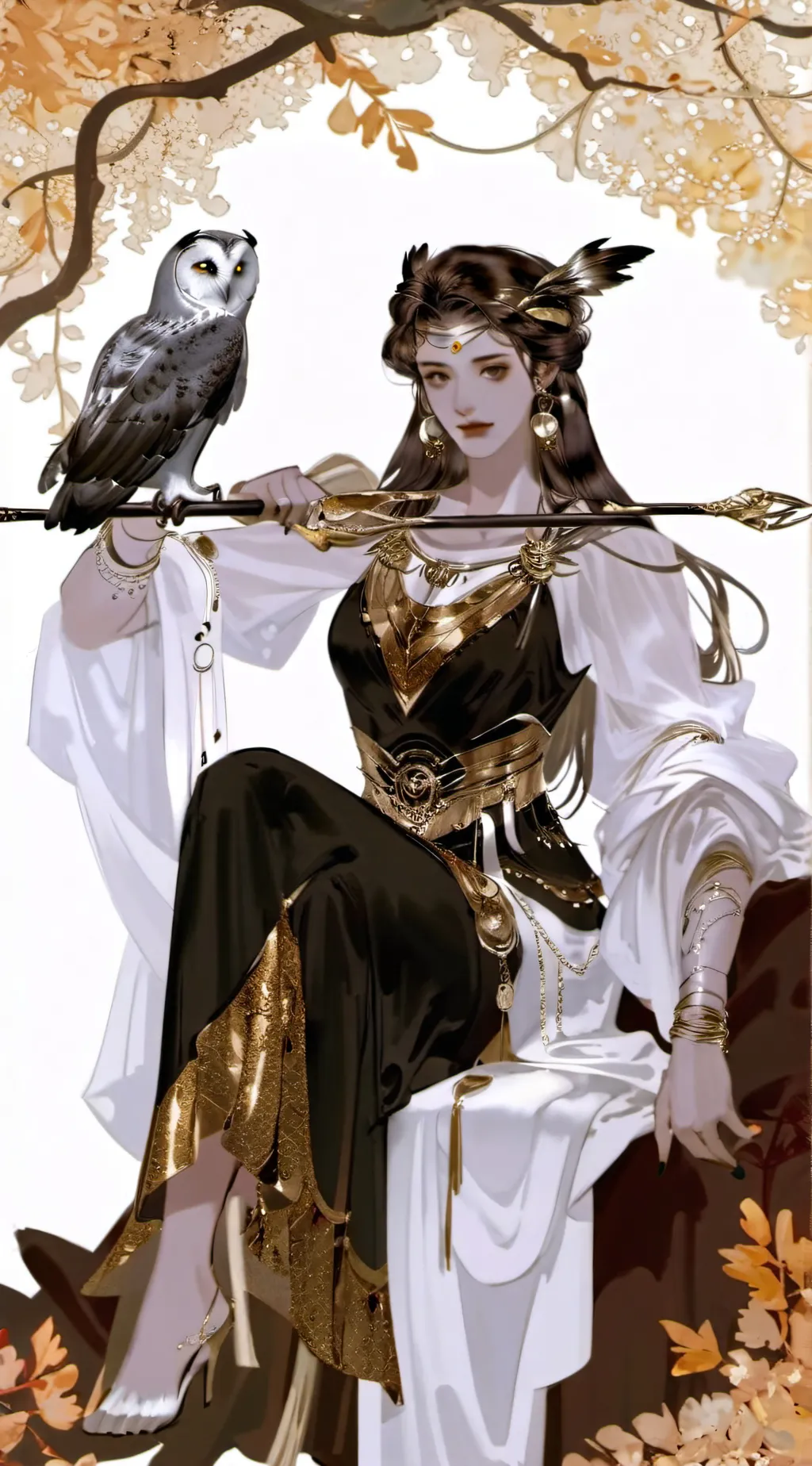 ai character: athena background
