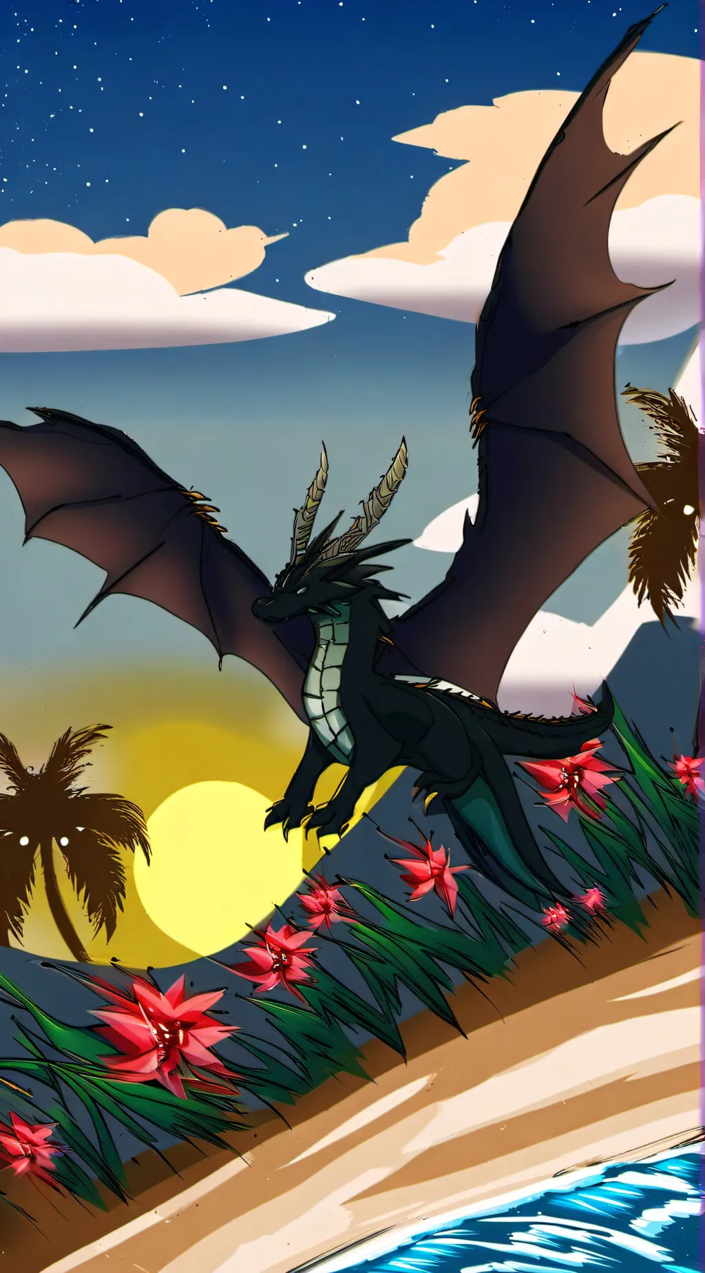 ai character: DEATHBRINGER  background