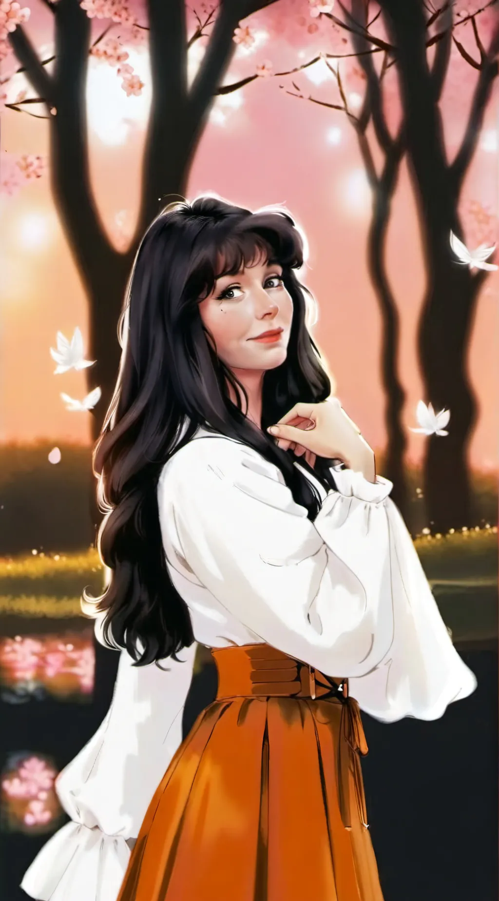 ai character: Anna background