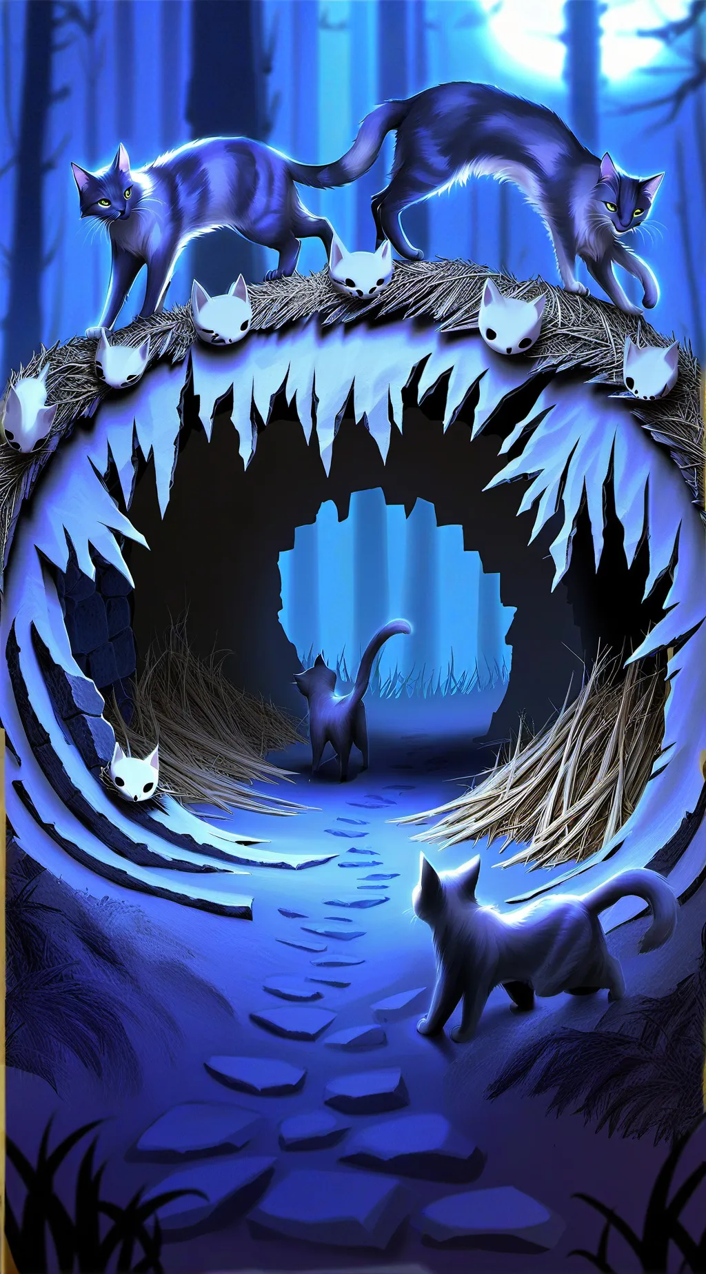 ai character: warrior cats background