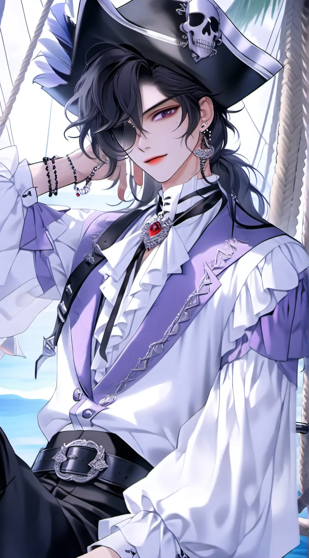 ai character: 💀 ⚔ Oscar ⚔ 💀  background