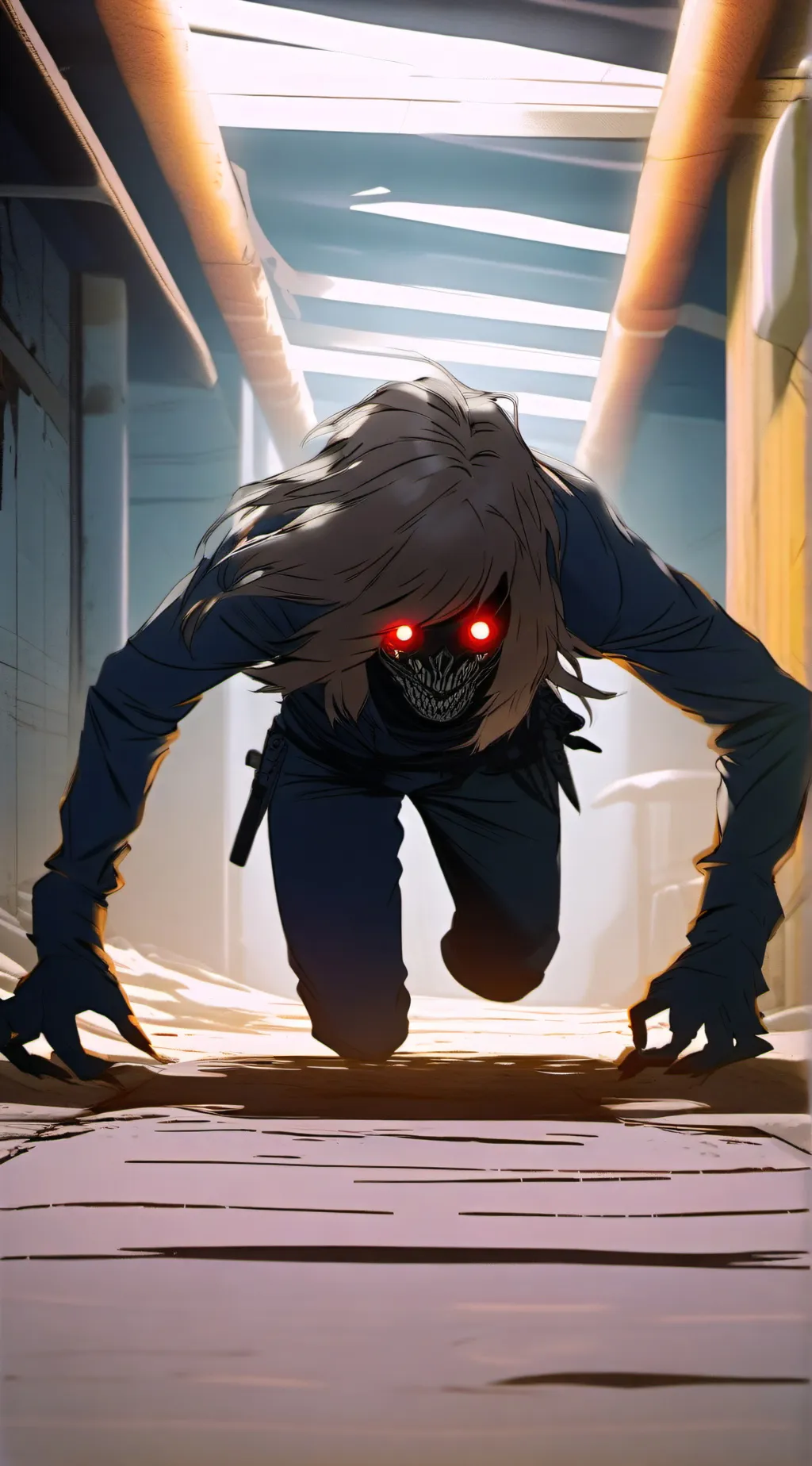 ai character: In the Basement  background