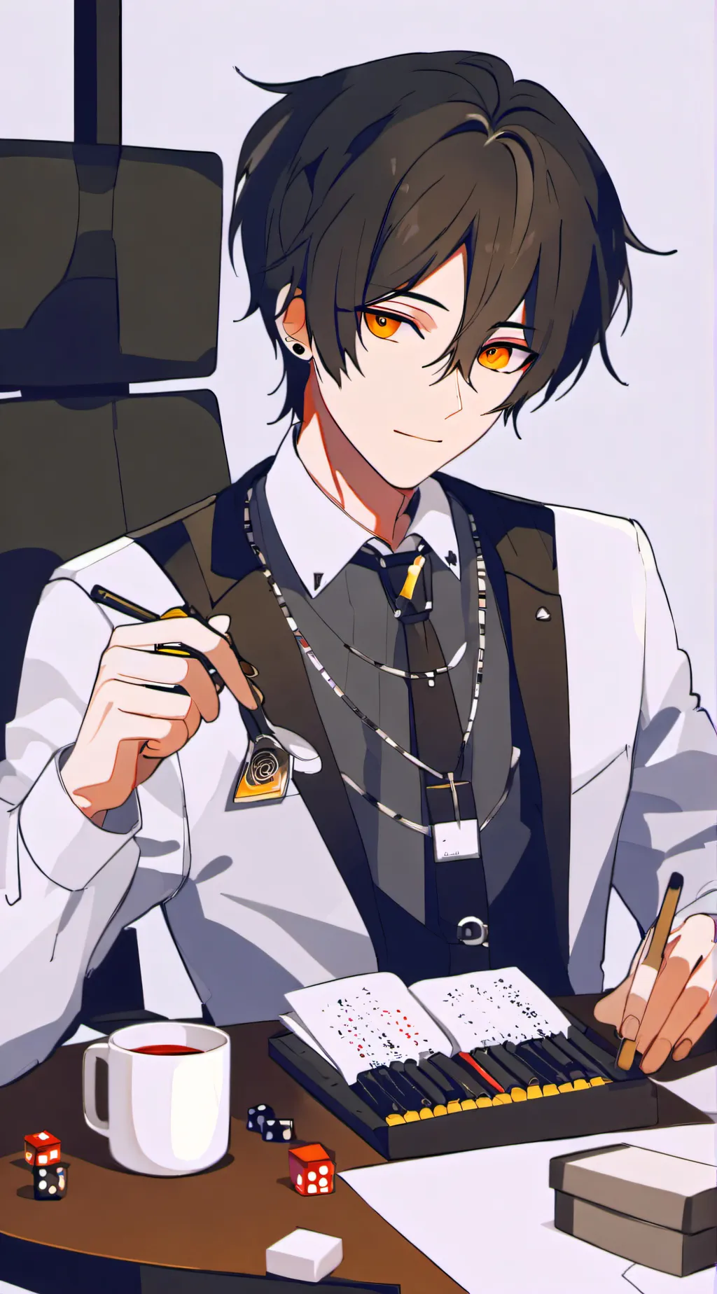 ai character: fernando  background