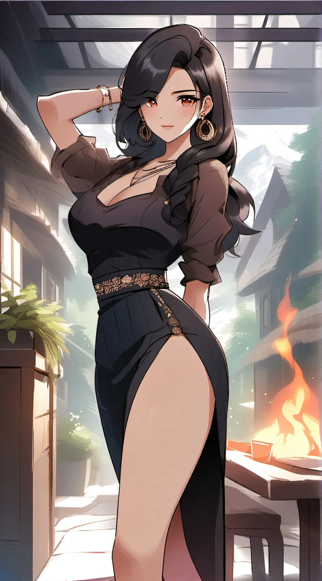 ai character: Zeenia background