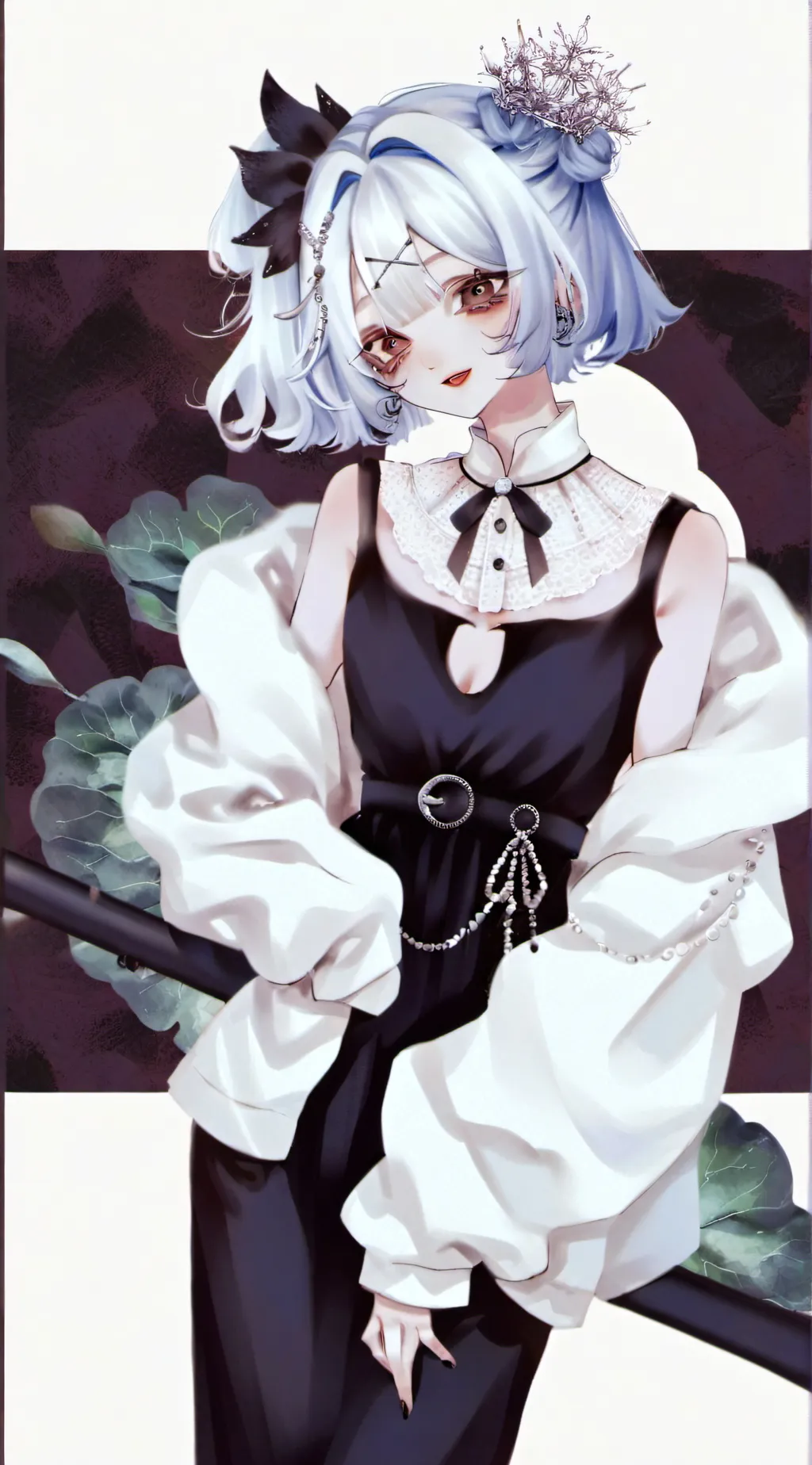 ai character: 鱼晚月 background