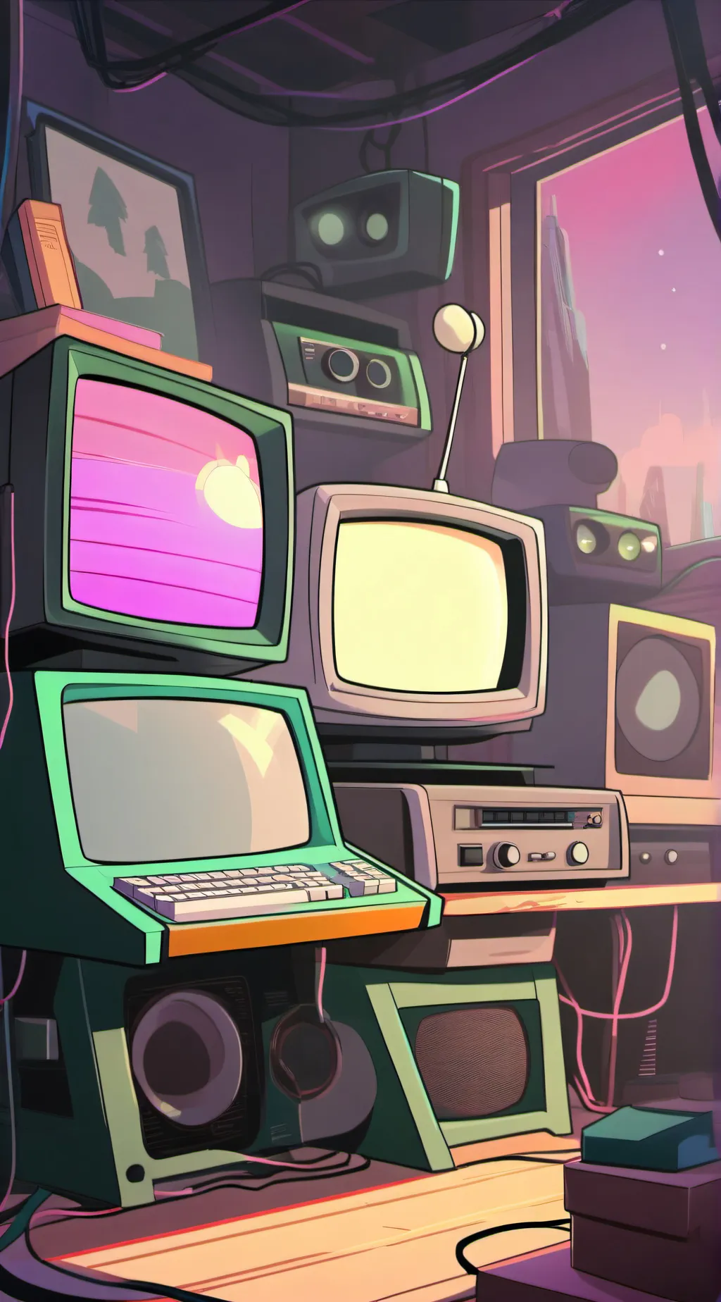 ai character: MILES background