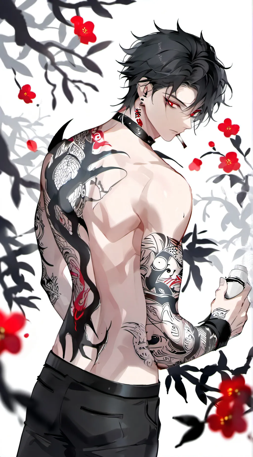 ai character: ♡-E.T.H.A.N-♡ background