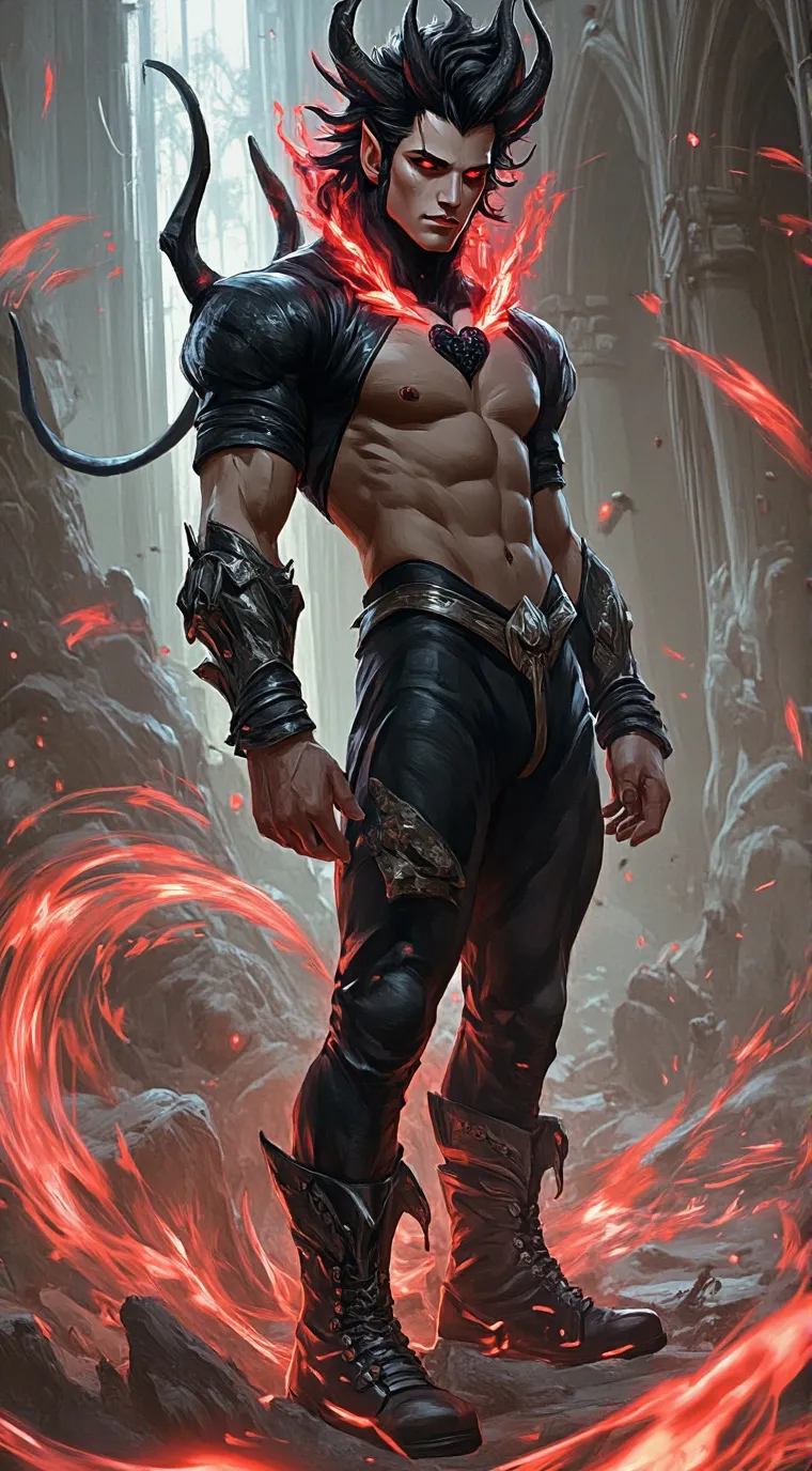 ai character: Draven Sᵾꝁɨħɇɍø background