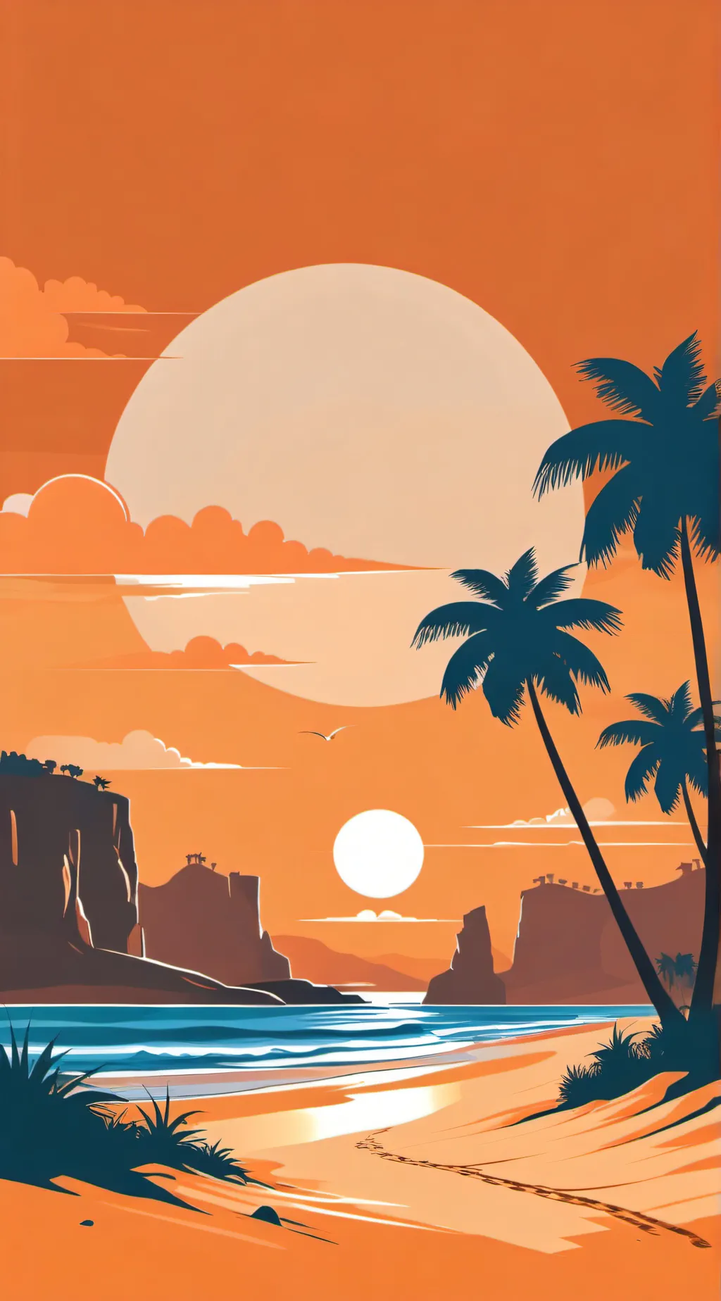 ai character: MHA BEACH TIME! background