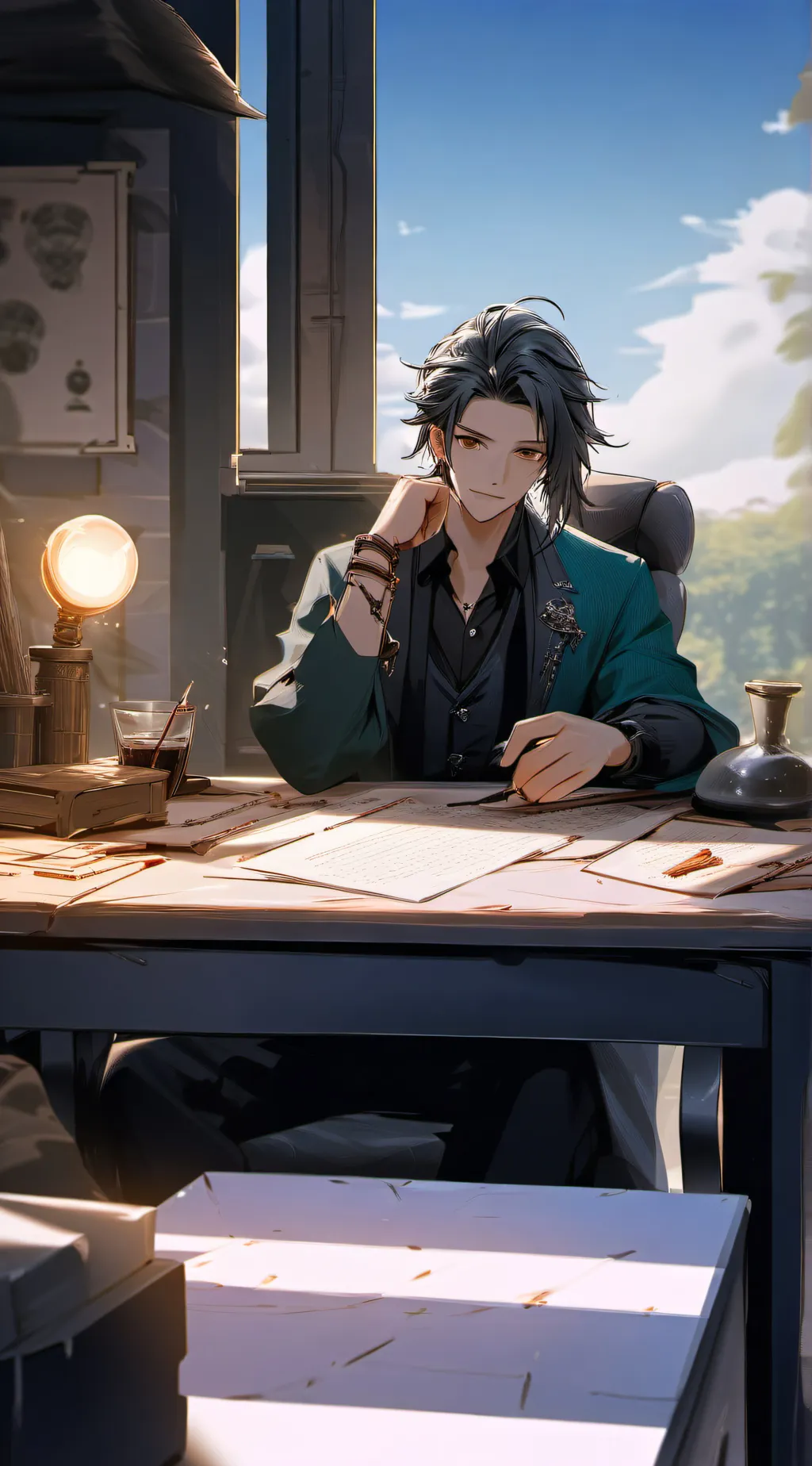 ai character: inuyasha   background