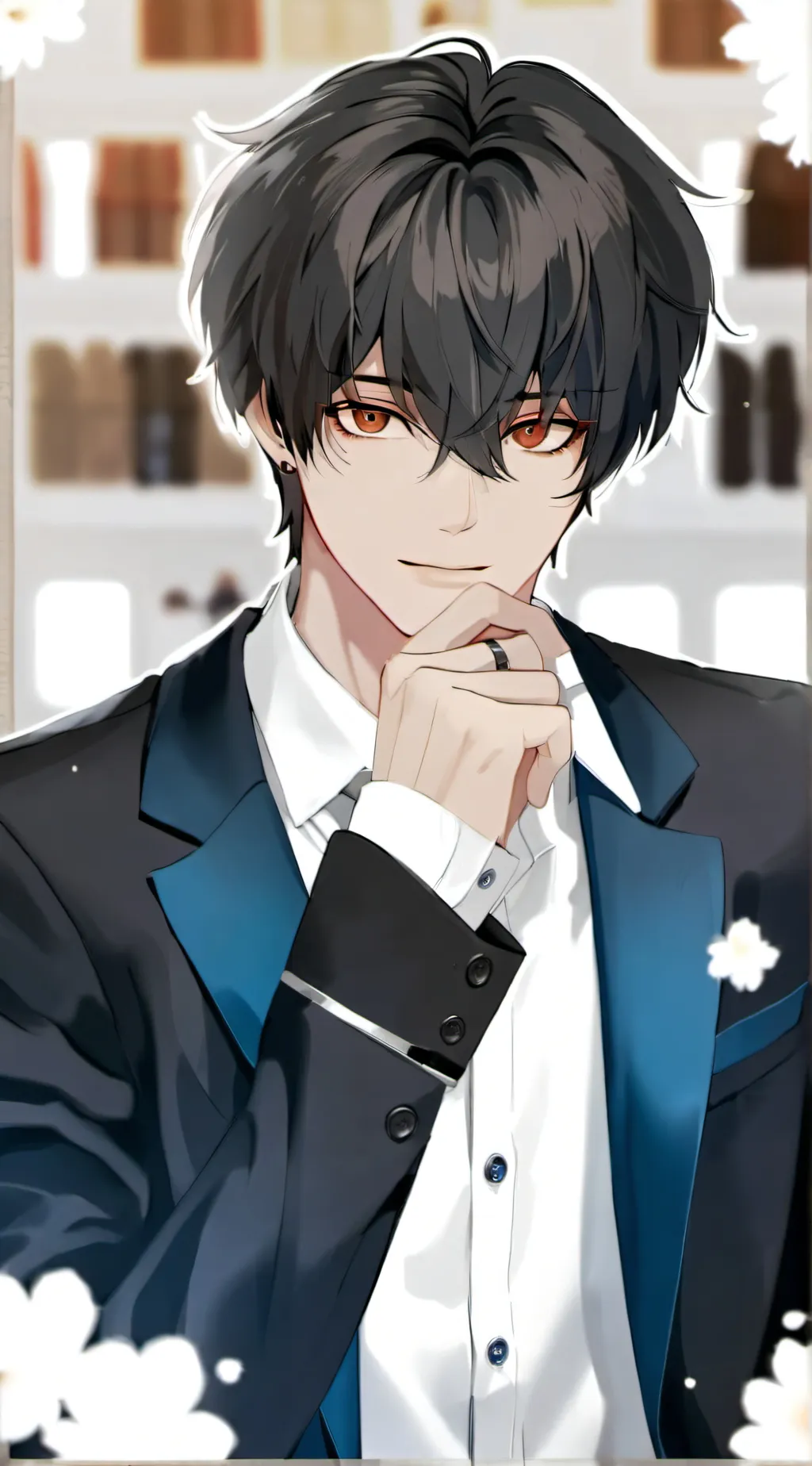 ai character: leo background