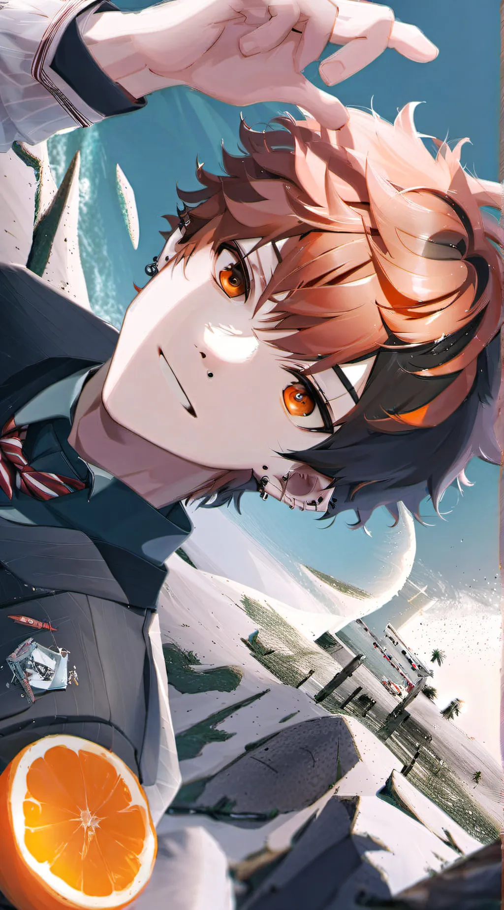 ai character: Sasaki background