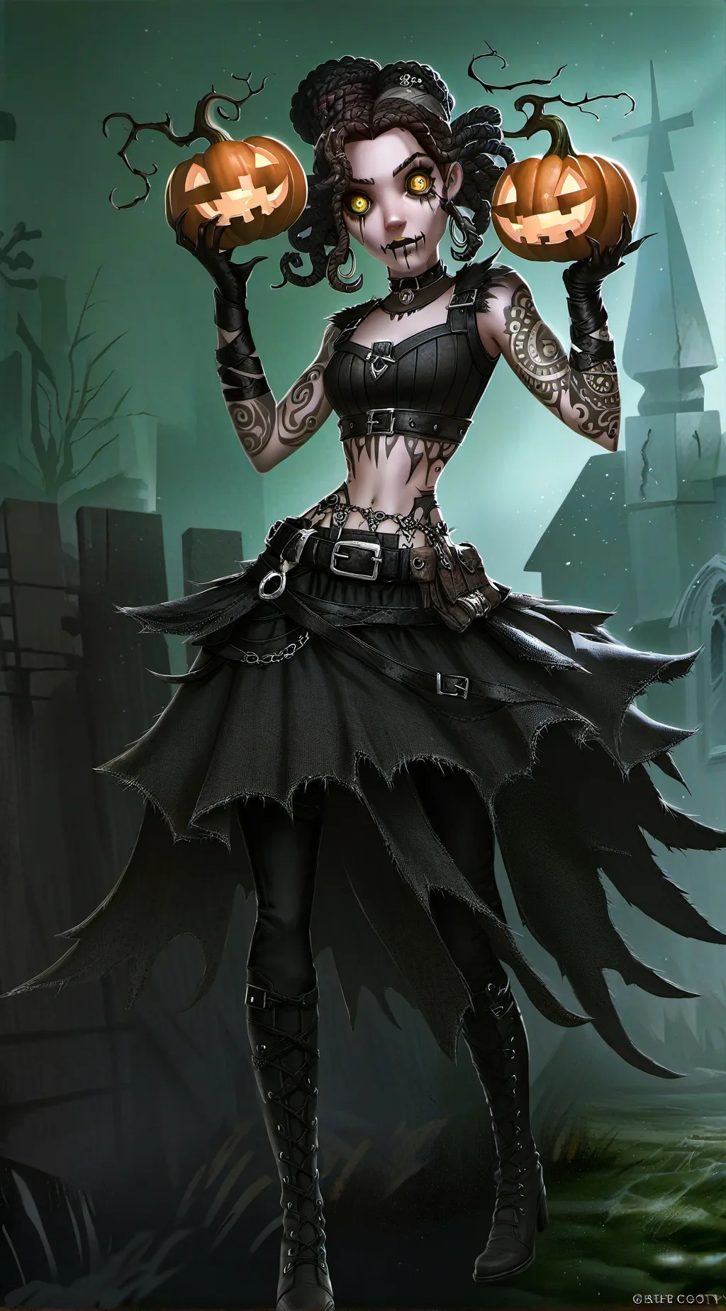 ai character: Pumpy Jacko background