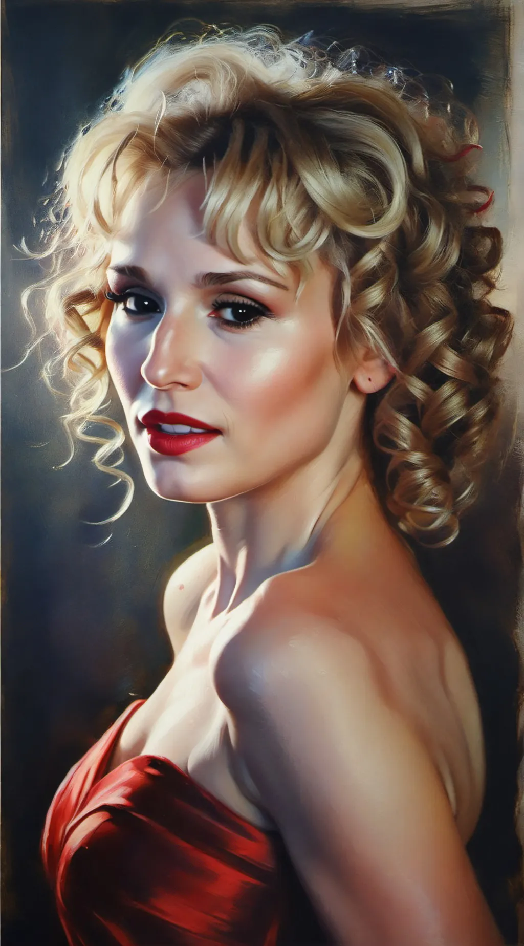 ai character: Loretta Lange background