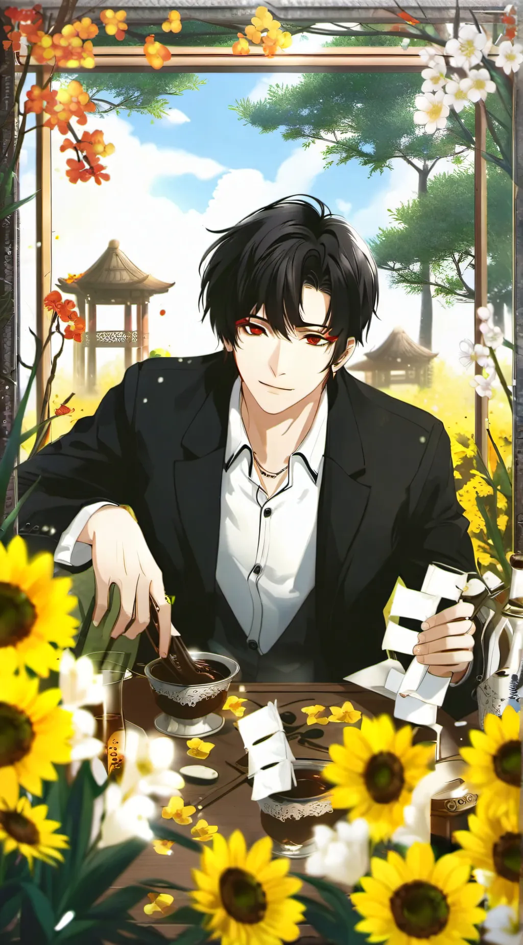 ai character: Alex background