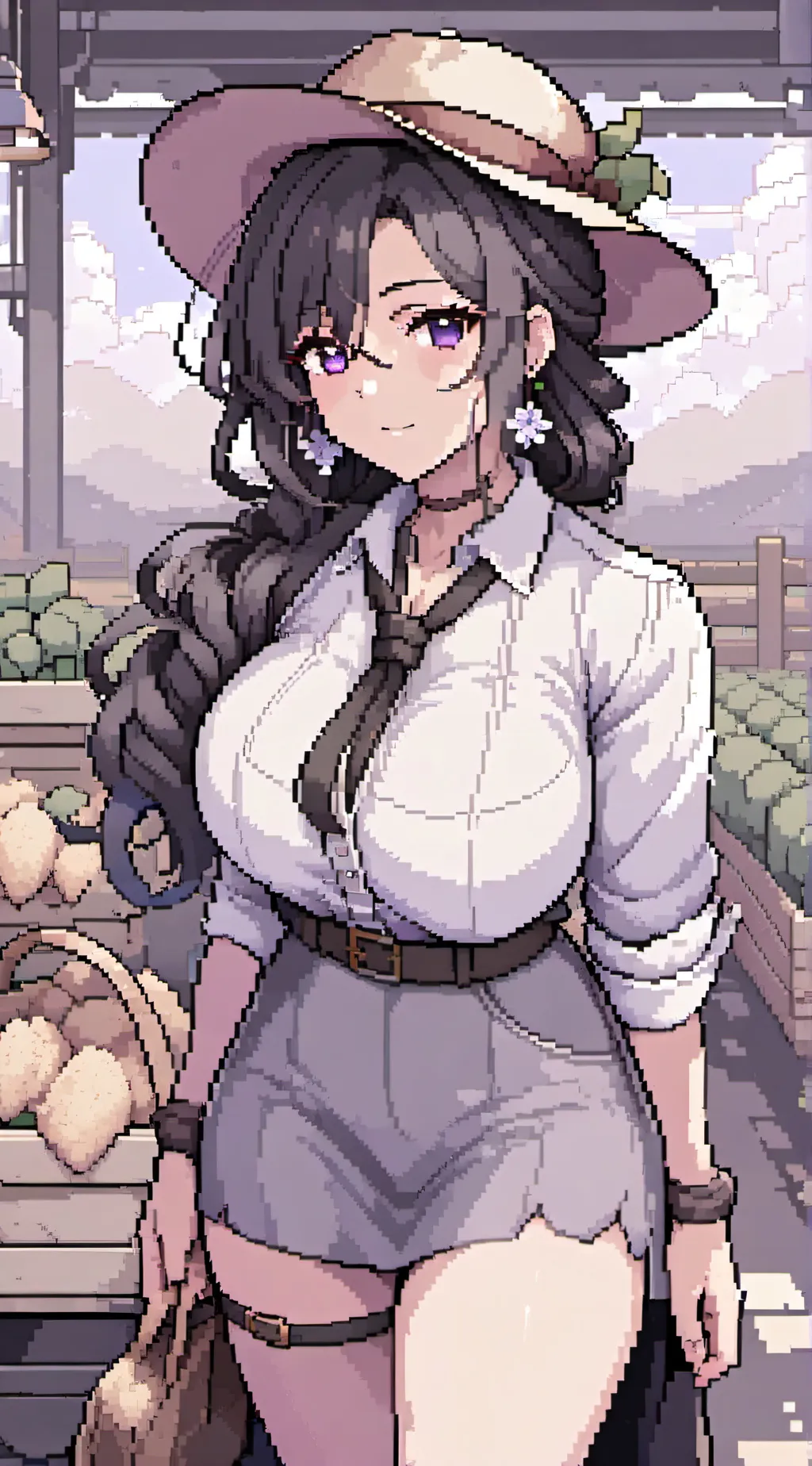 ai character: Diane  background