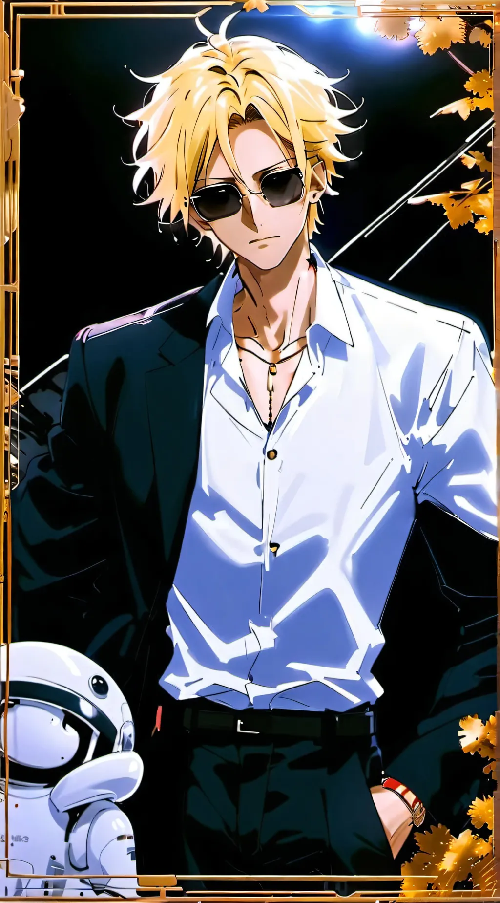 ai character: all might  background