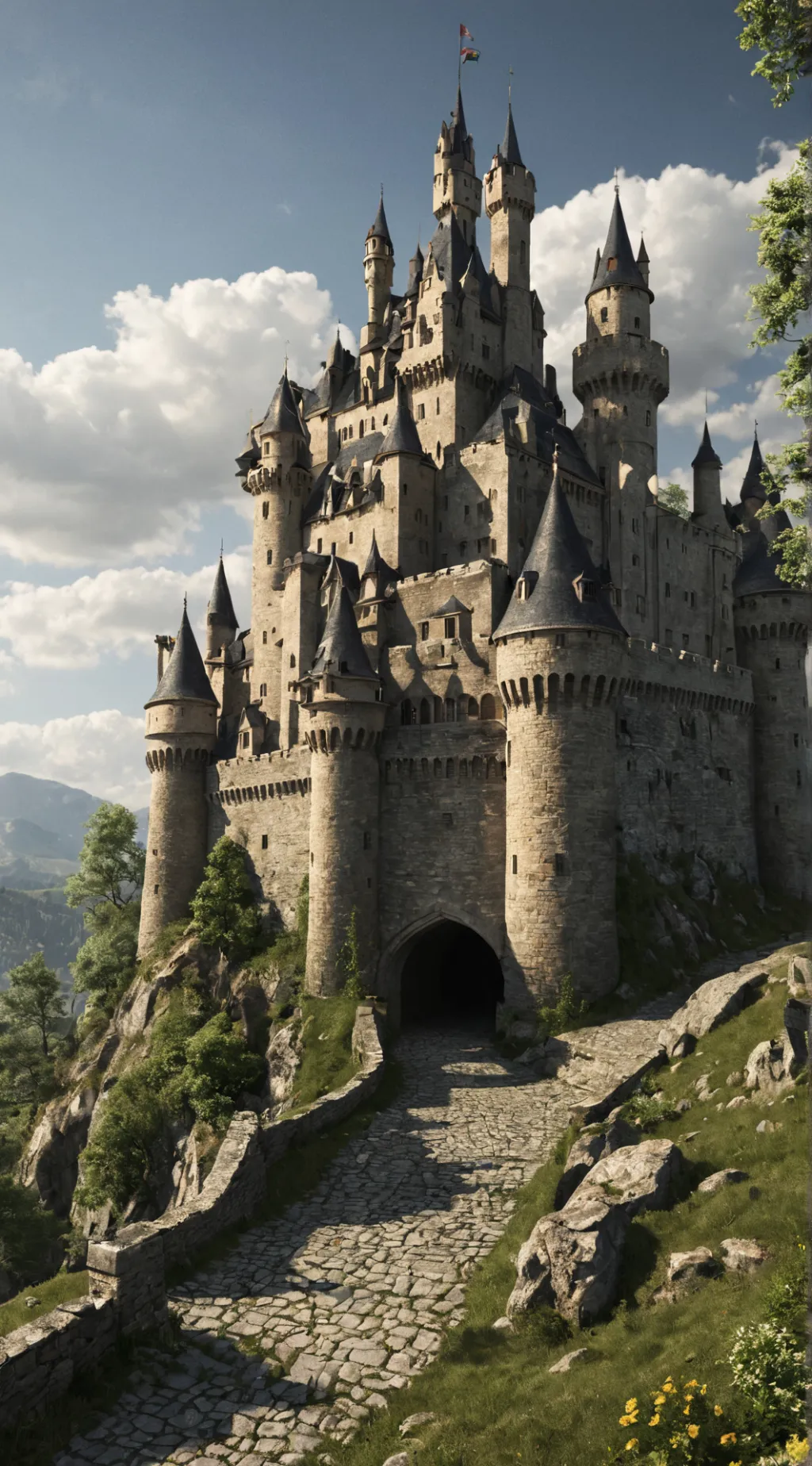 ai character: hogwarts background