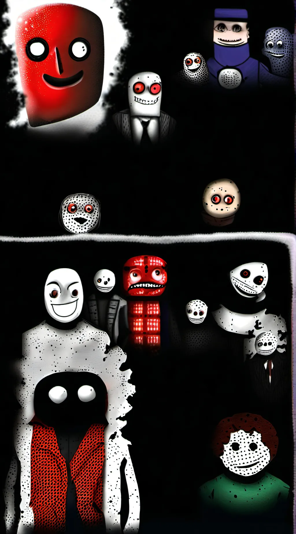 ai character: The monster gang background