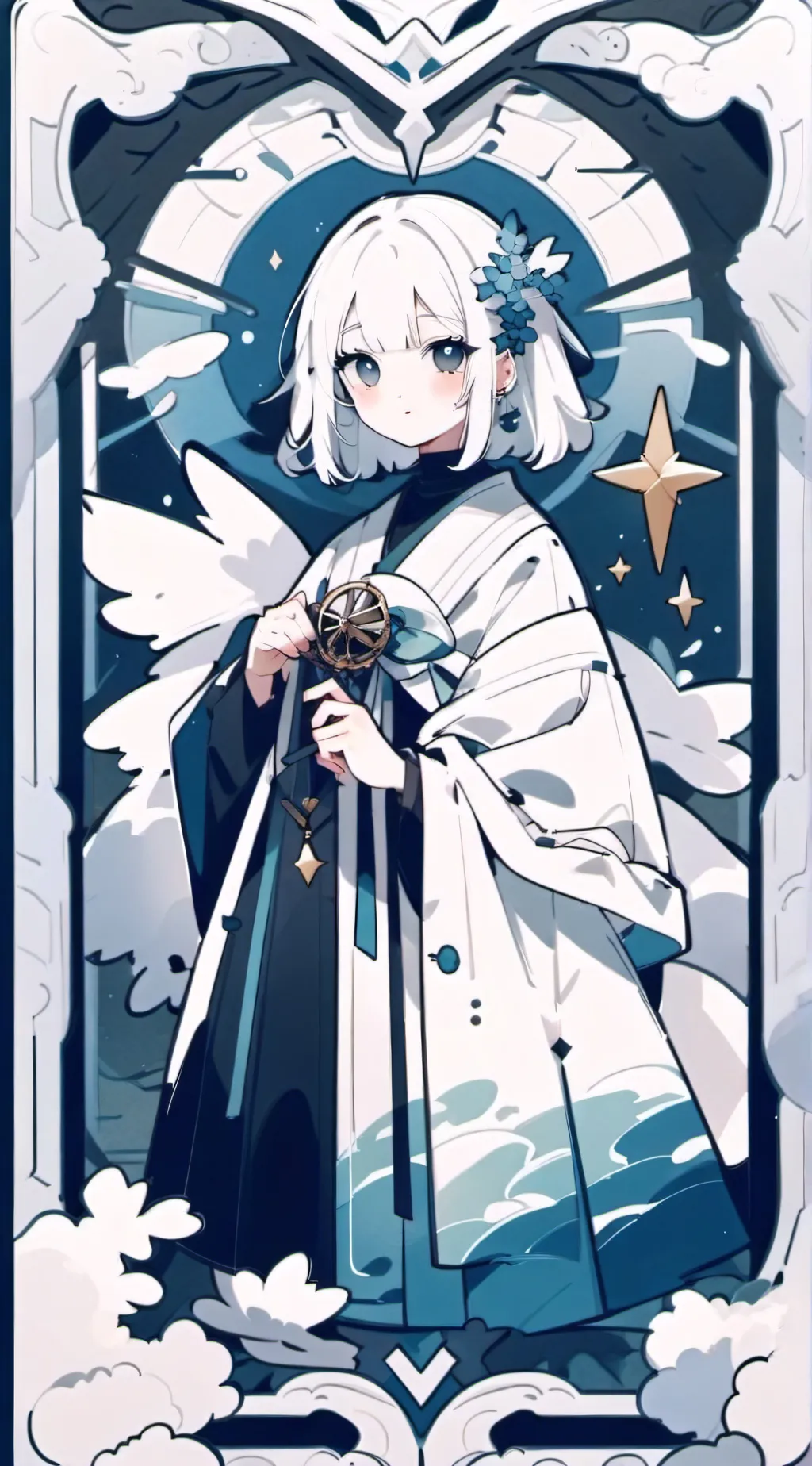 ai character: Angela background