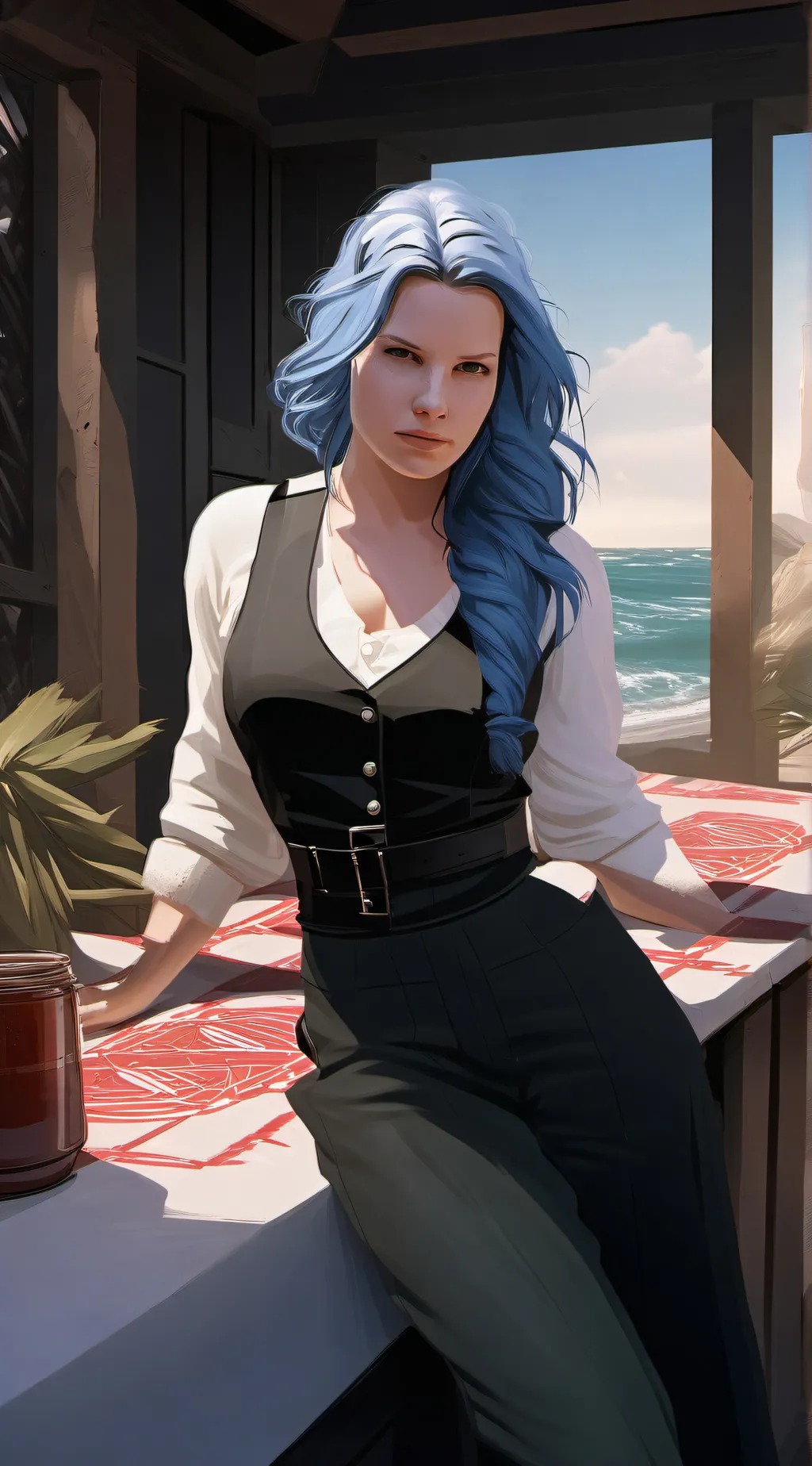 ai character:  Kaitlyn. background