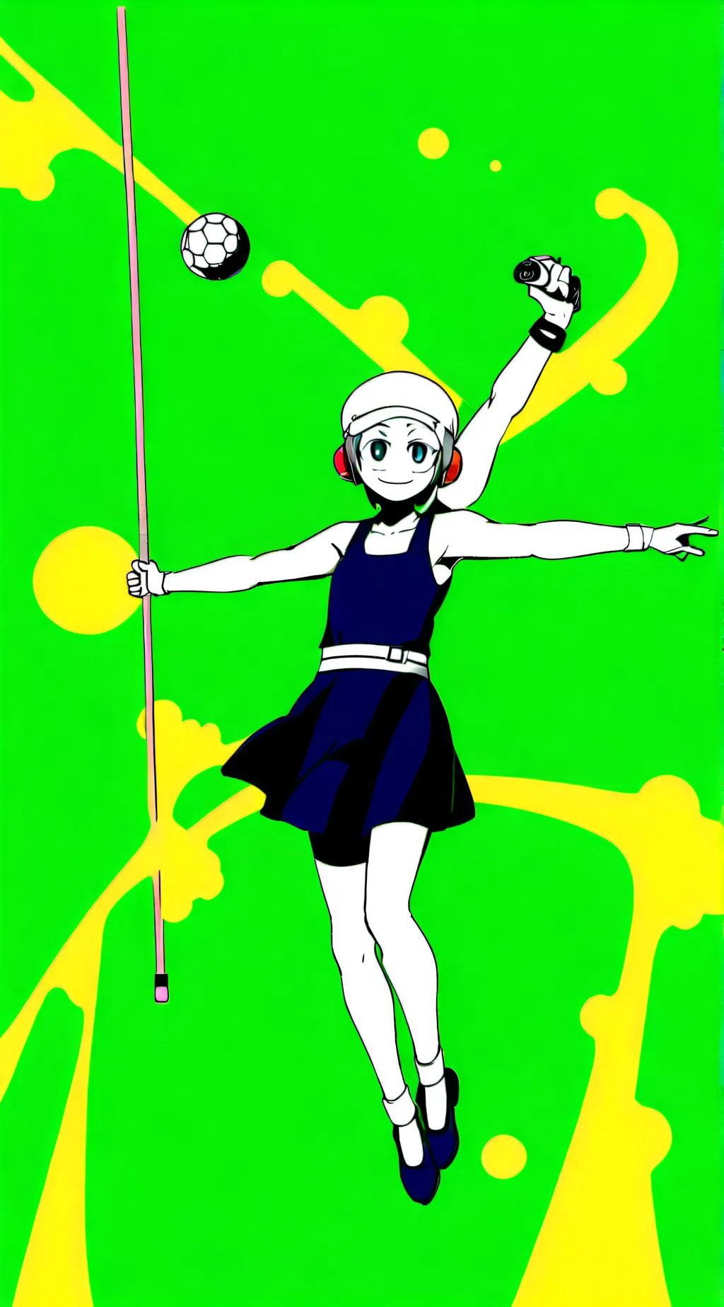 ai character: rivers in our Rive background