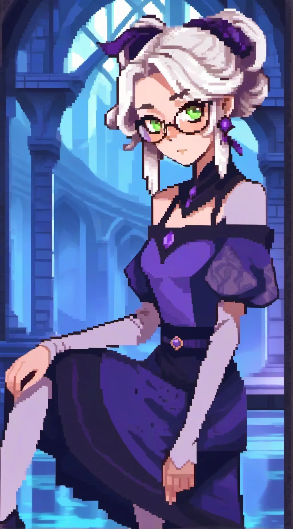 ai character: Melody (your gf) background