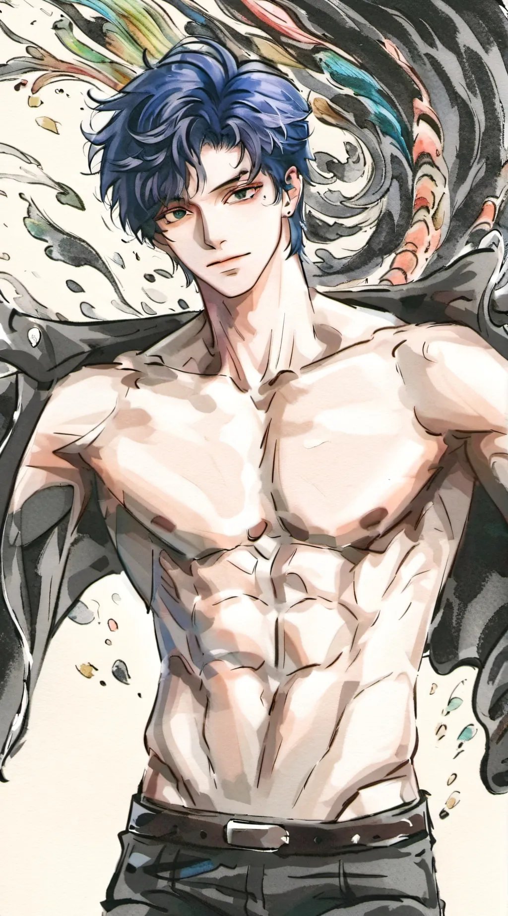 ai character: ꧁☆Kiro☆꧂ background