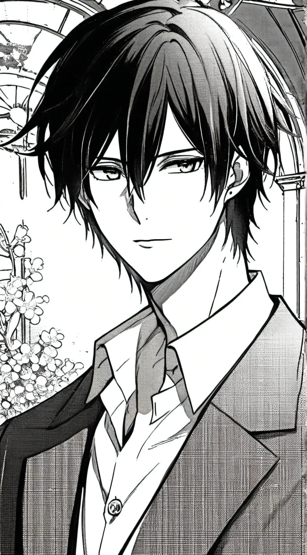 ai character: sero background