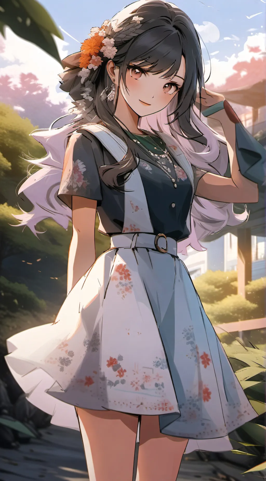 ai character: Fetures background