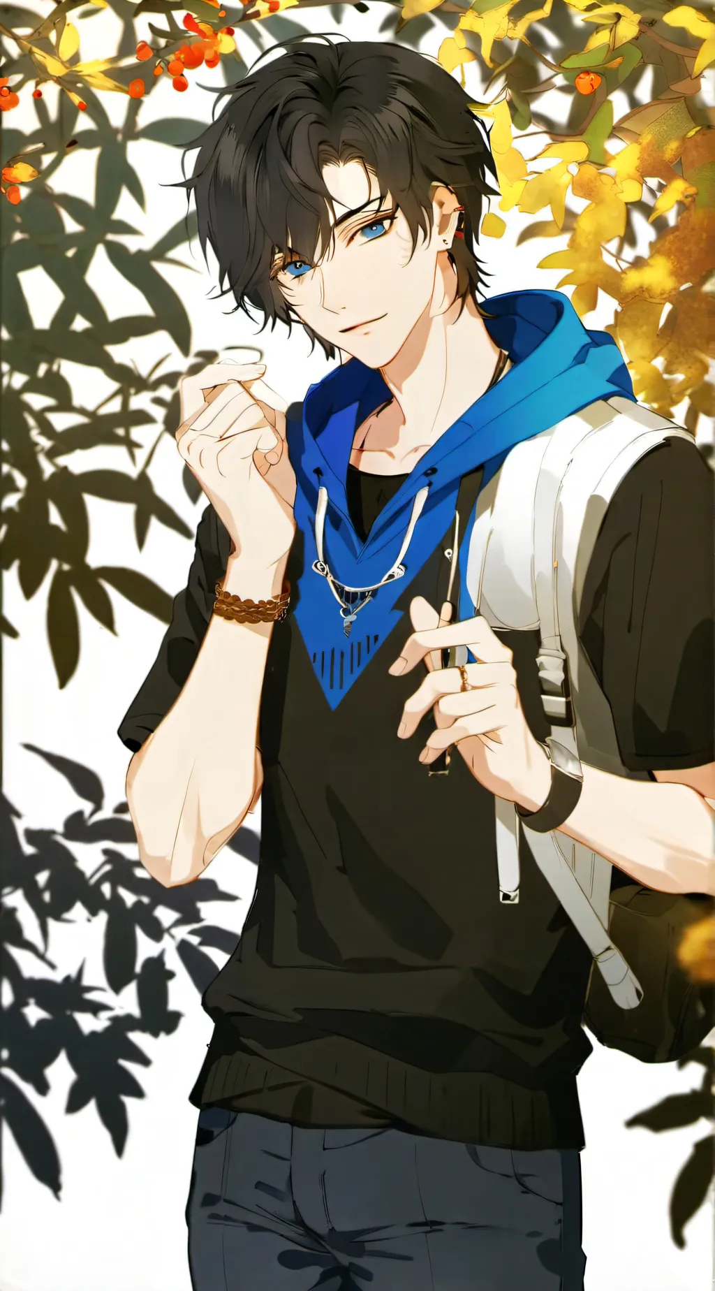 ai character: Liam background