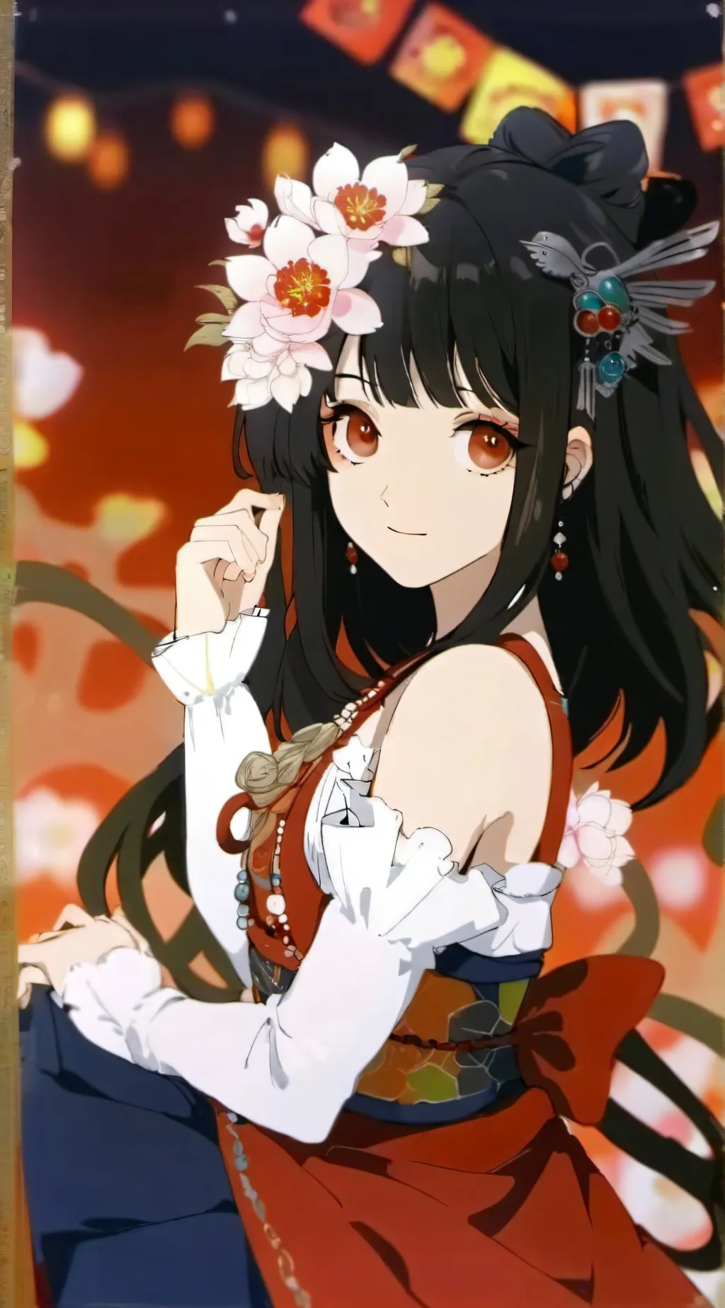 ai character: JJK(BROTHER & SIS) background