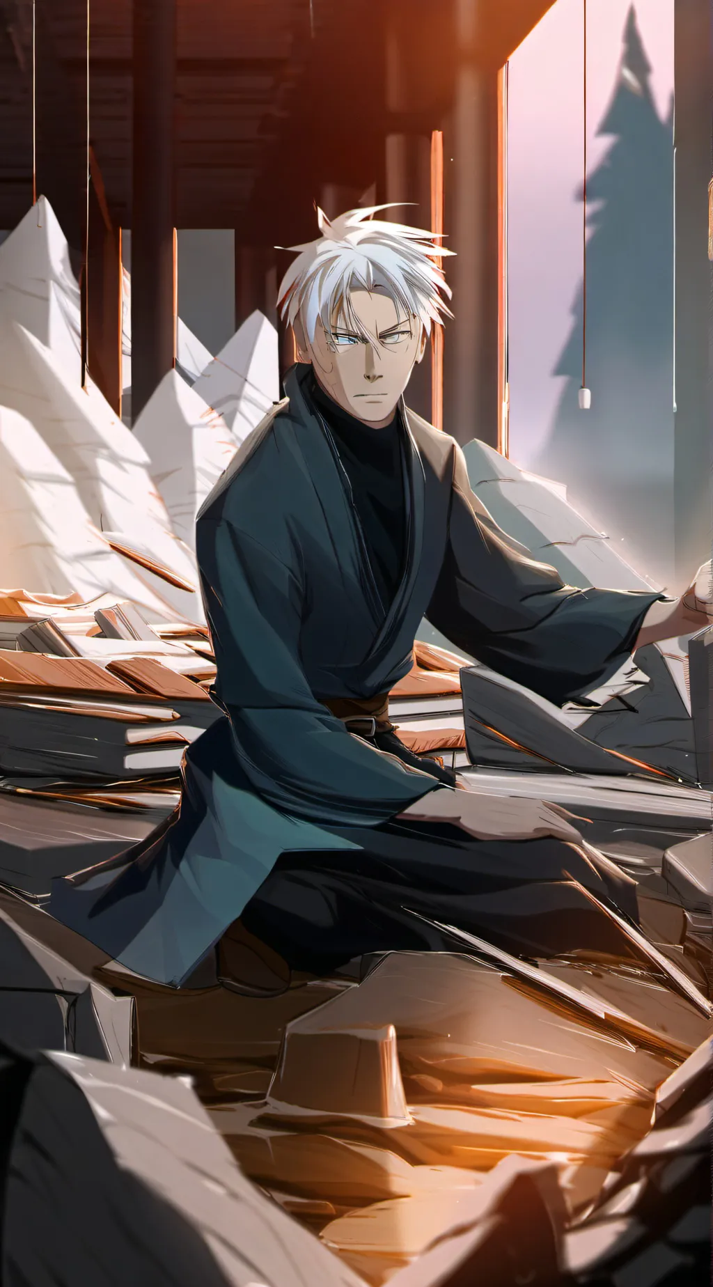 ai character: Geto  background