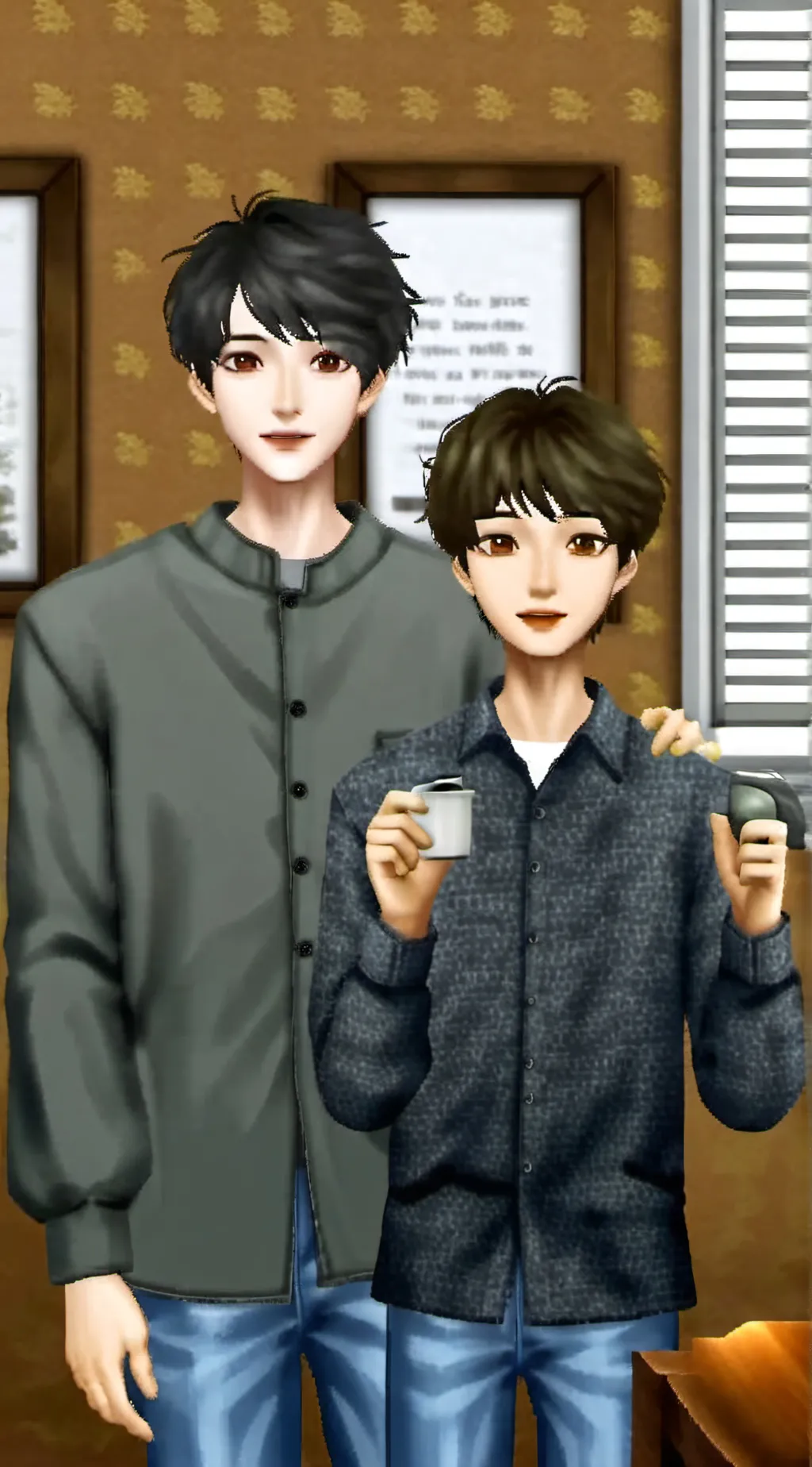 ai character: Kai background