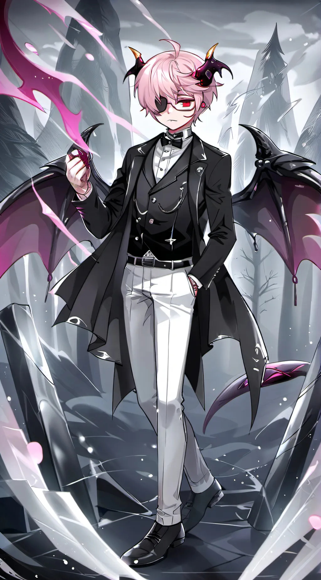 ai character: Рю background