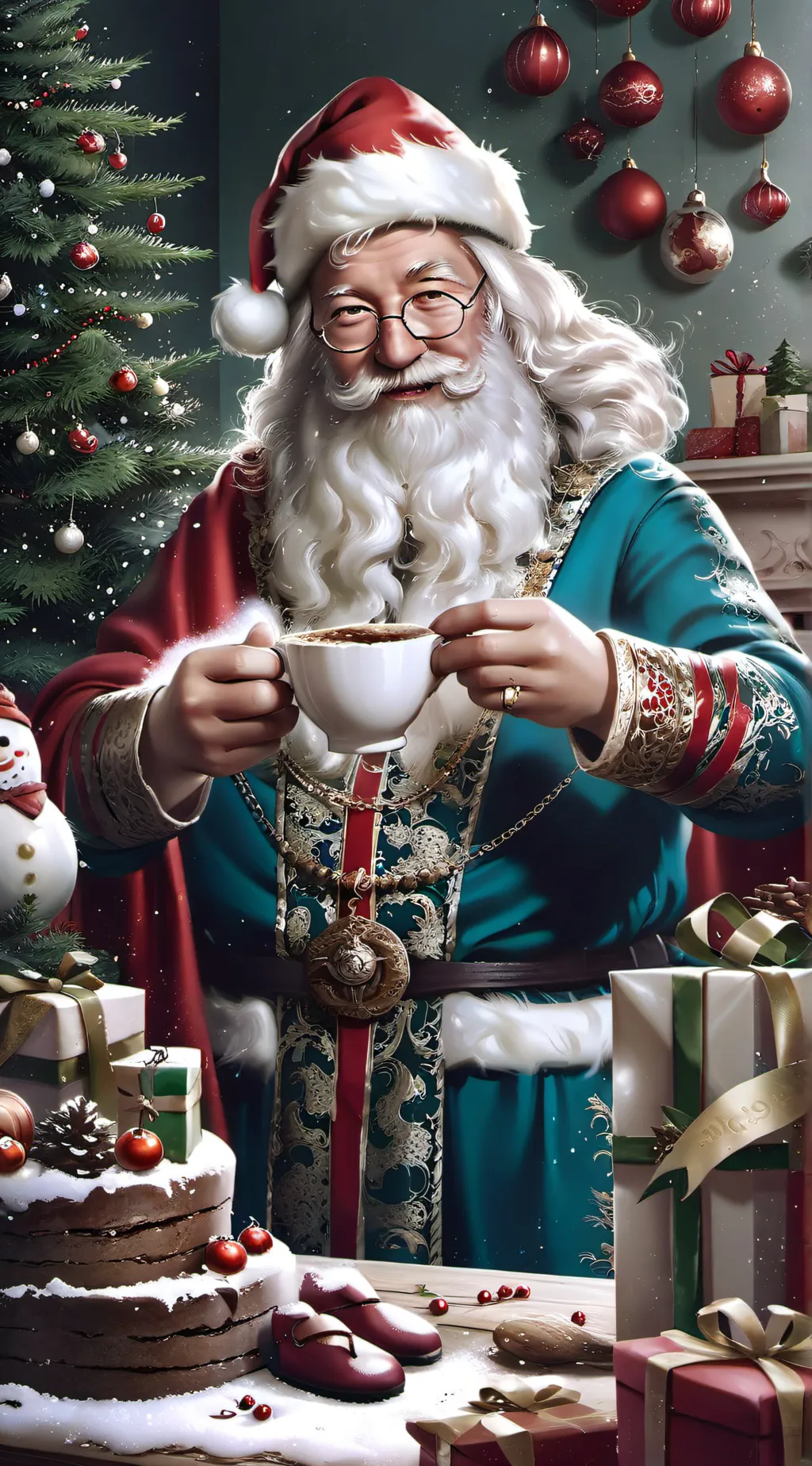 Talkie AI - Chat with Papai Noel 