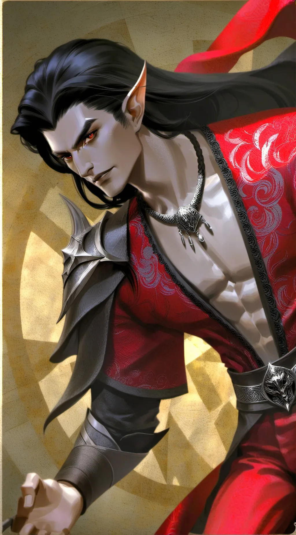 ai character: Demon background