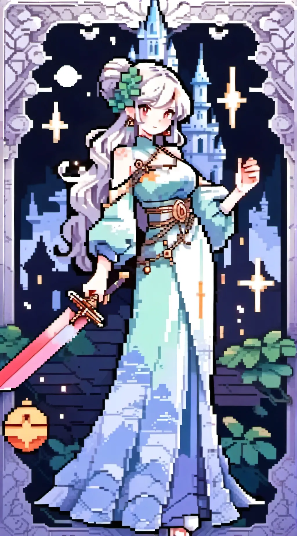ai character: Princess Primrose  background