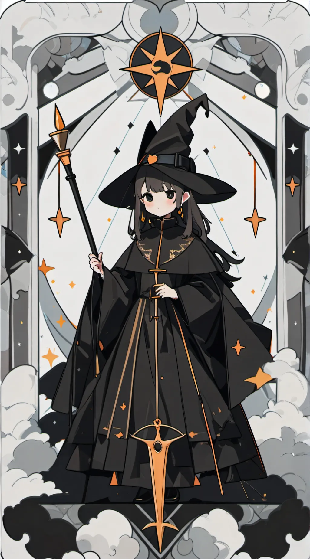 ai character: Halloween! background