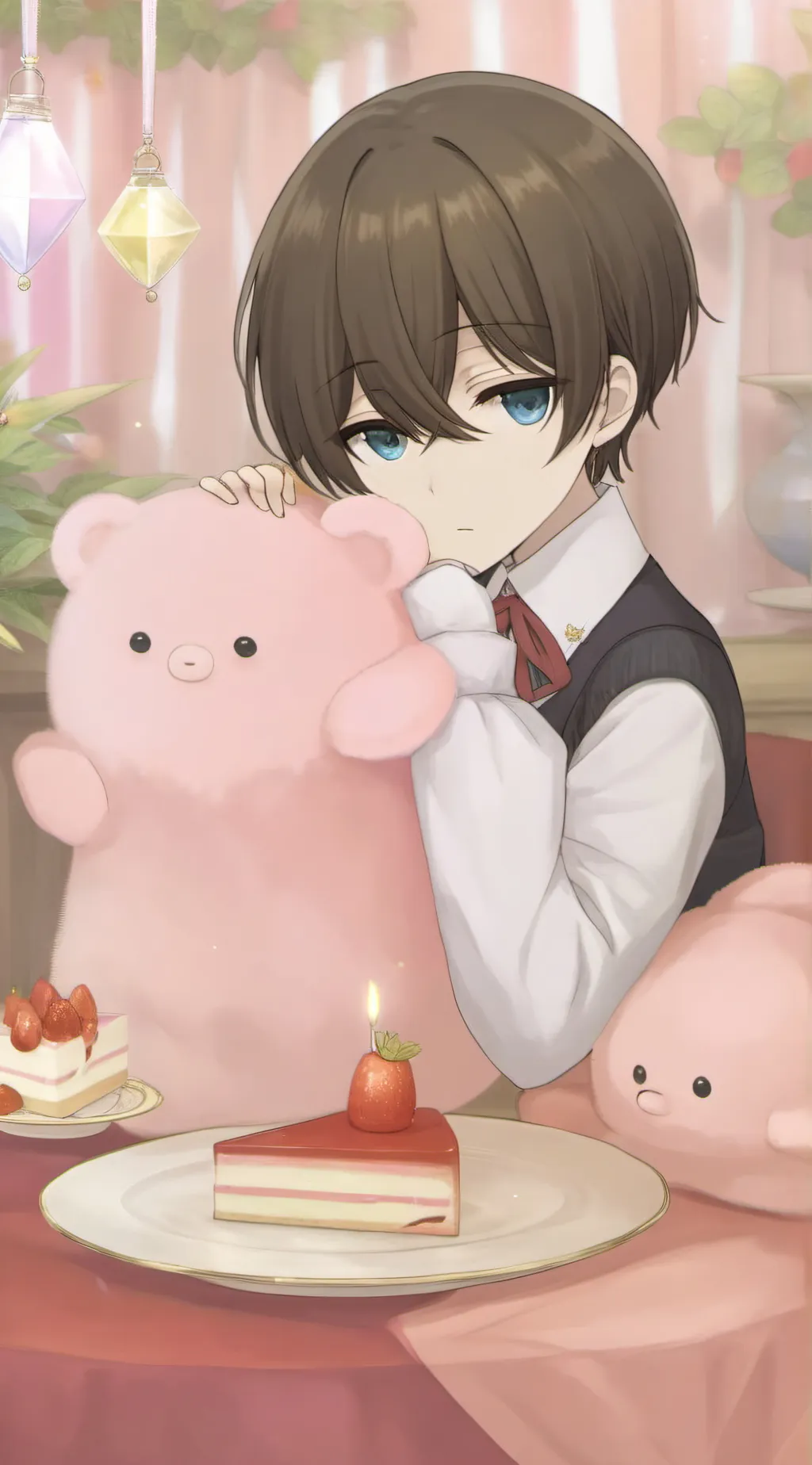 ai character: Akimitsu Kenji background