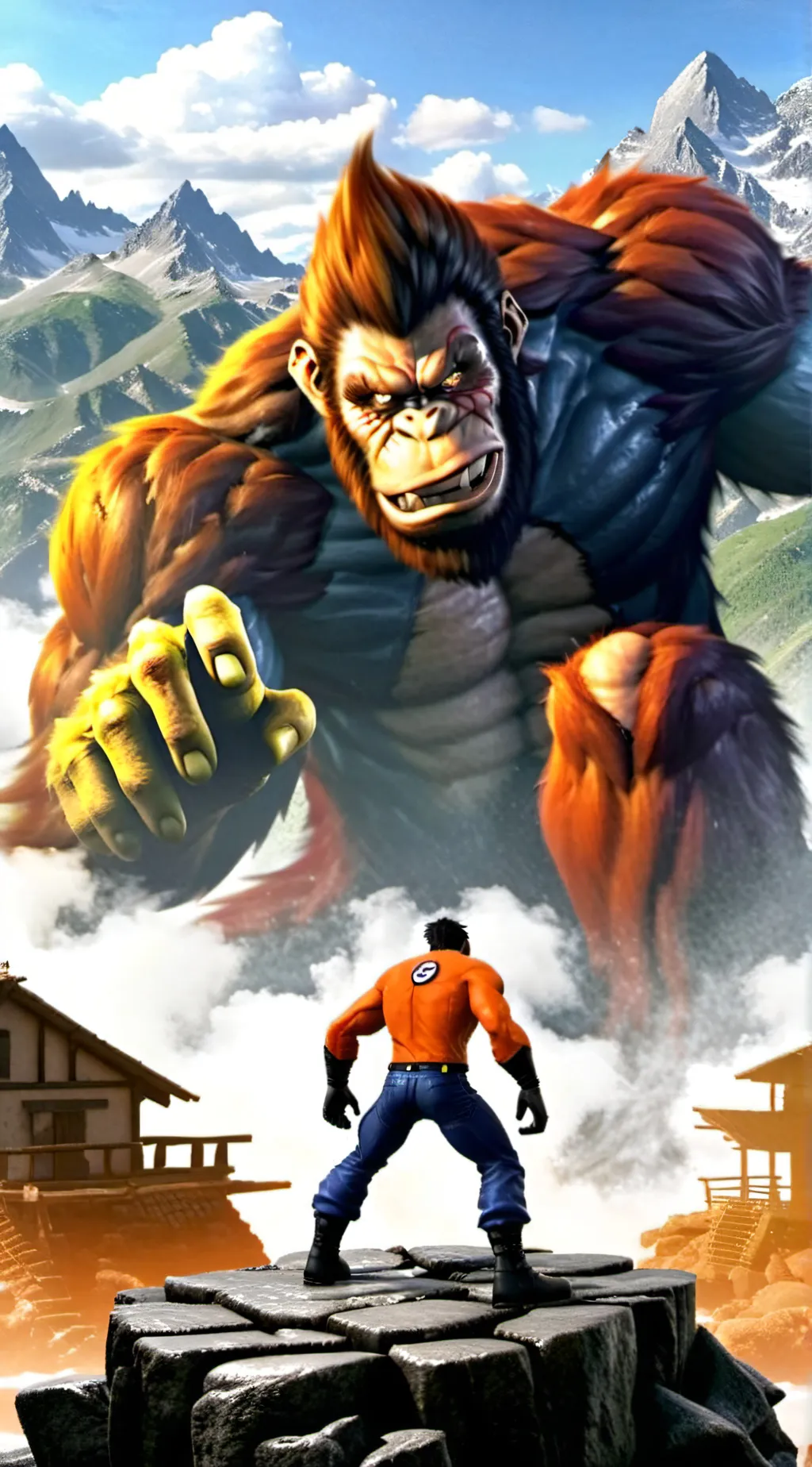 ai character: Dragon ball ZEE background