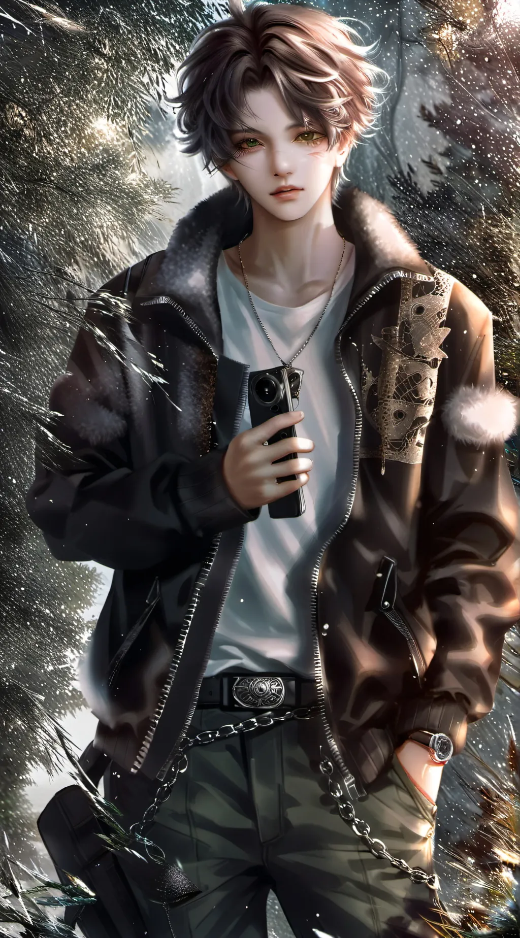 ai character: Oliver background