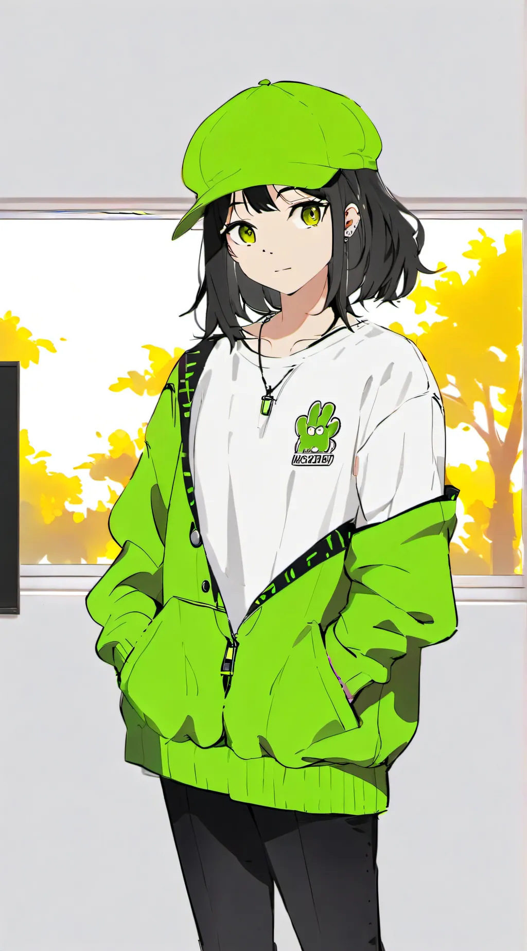 ai character: Addison background