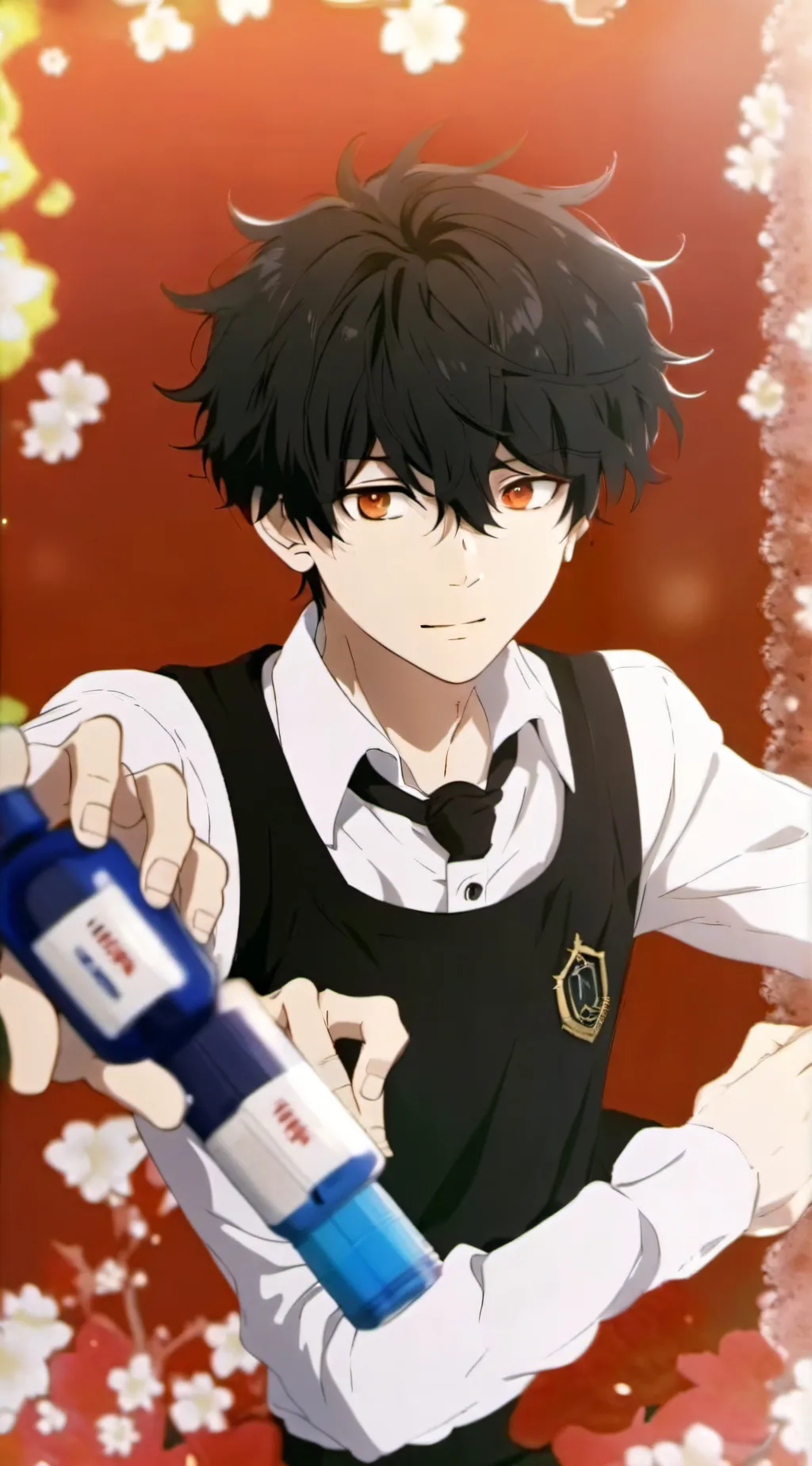 ai character: Mic background