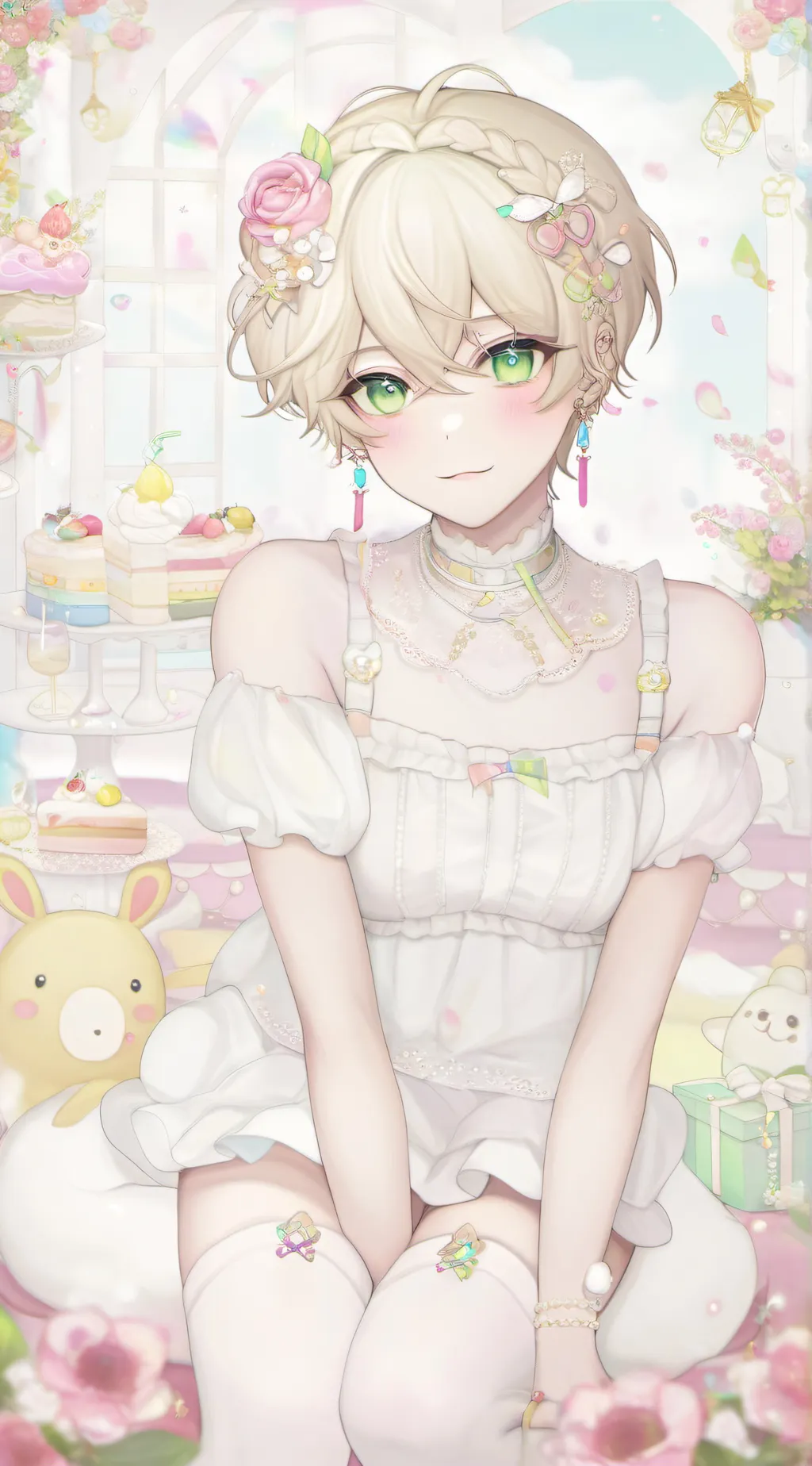 ai character: leon/iris background